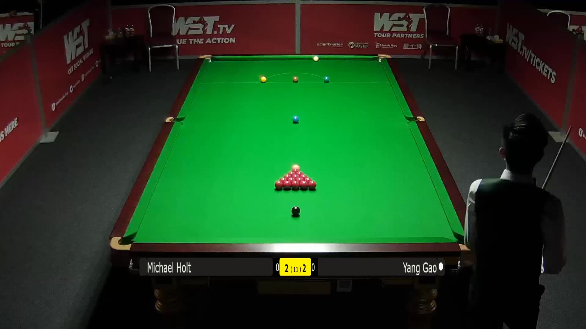 迈克尔·霍尔特VS高阳，11月24日#斯诺克英锦赛#下半场，清流7号桌