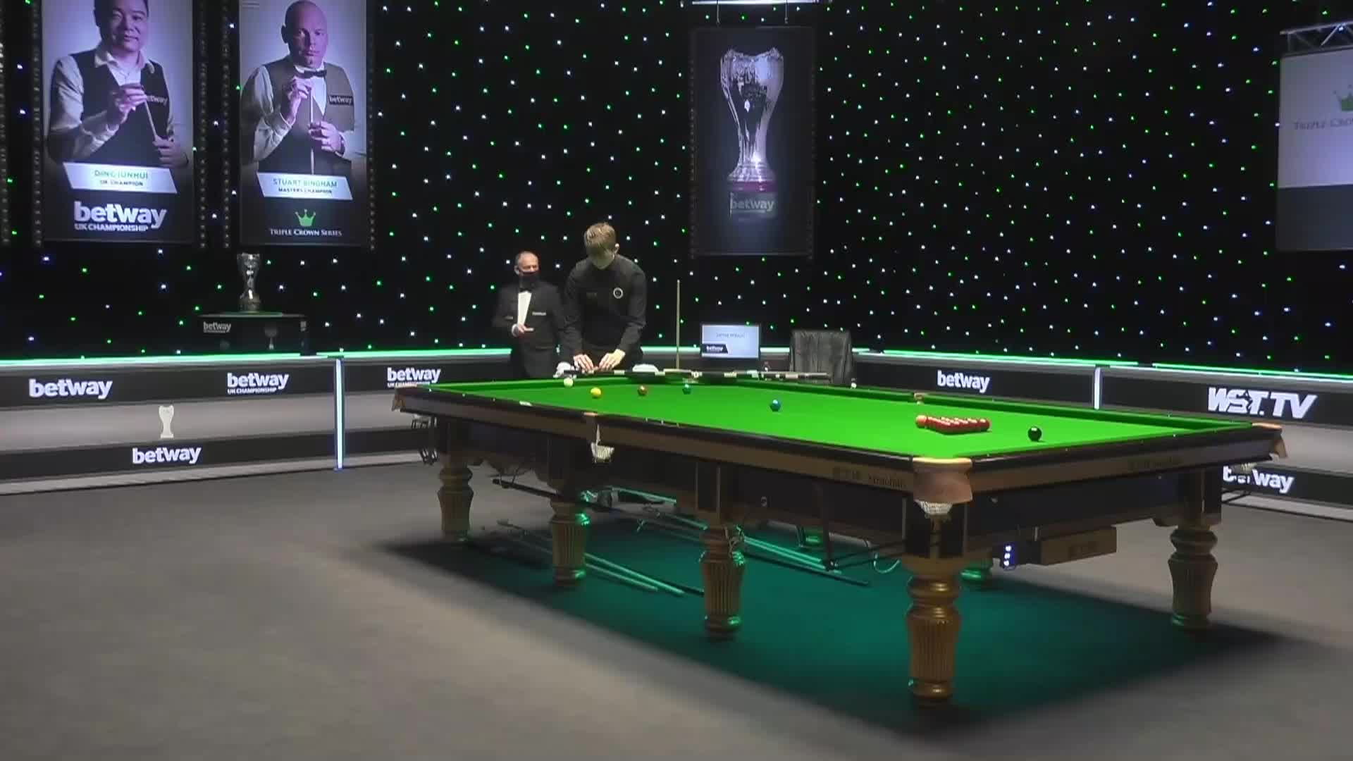 马克·艾伦VS詹姆·威尔逊 11月26日#斯诺克英锦赛#上半场  清流