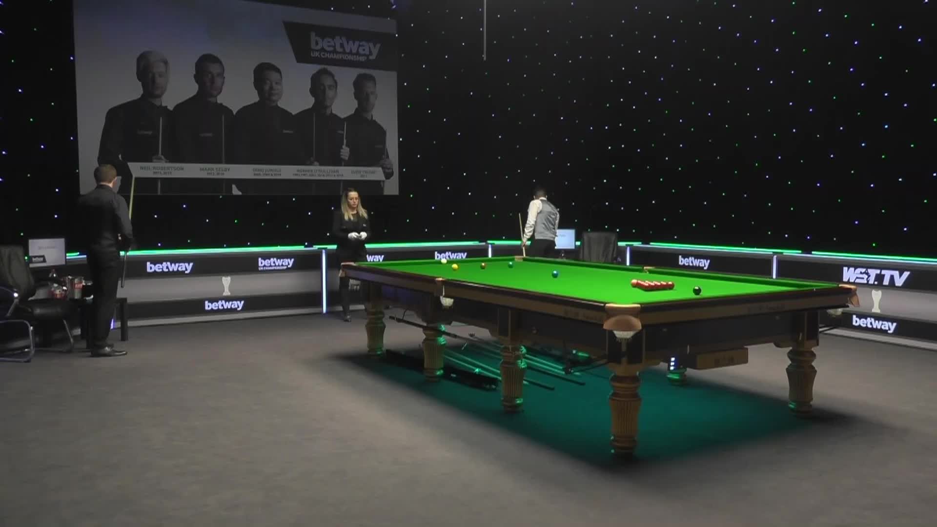 杰克·利索夫斯基VS菲拉克·阿贾博 11月26日#斯诺克英锦赛#上半场  清流