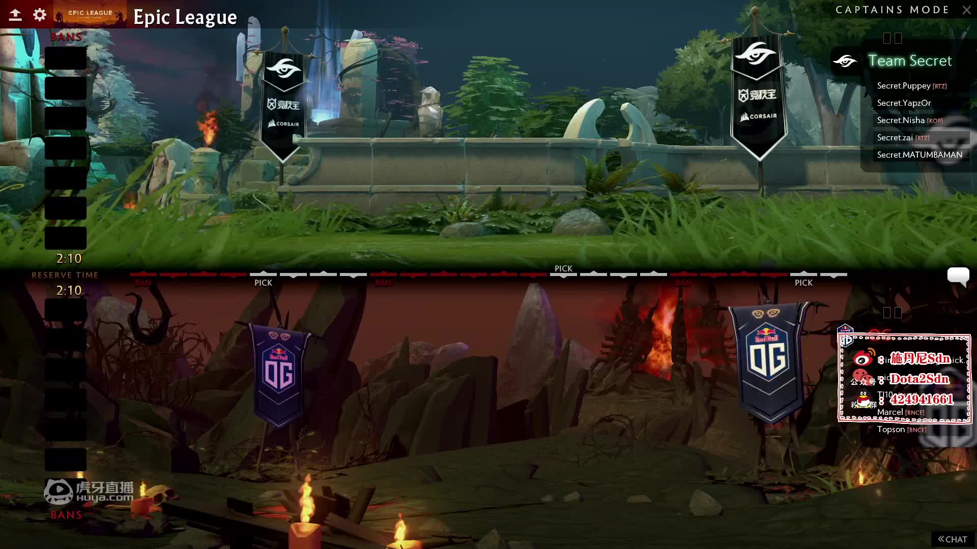 【强烈推荐】Epic联赛 OG-Secret 1#