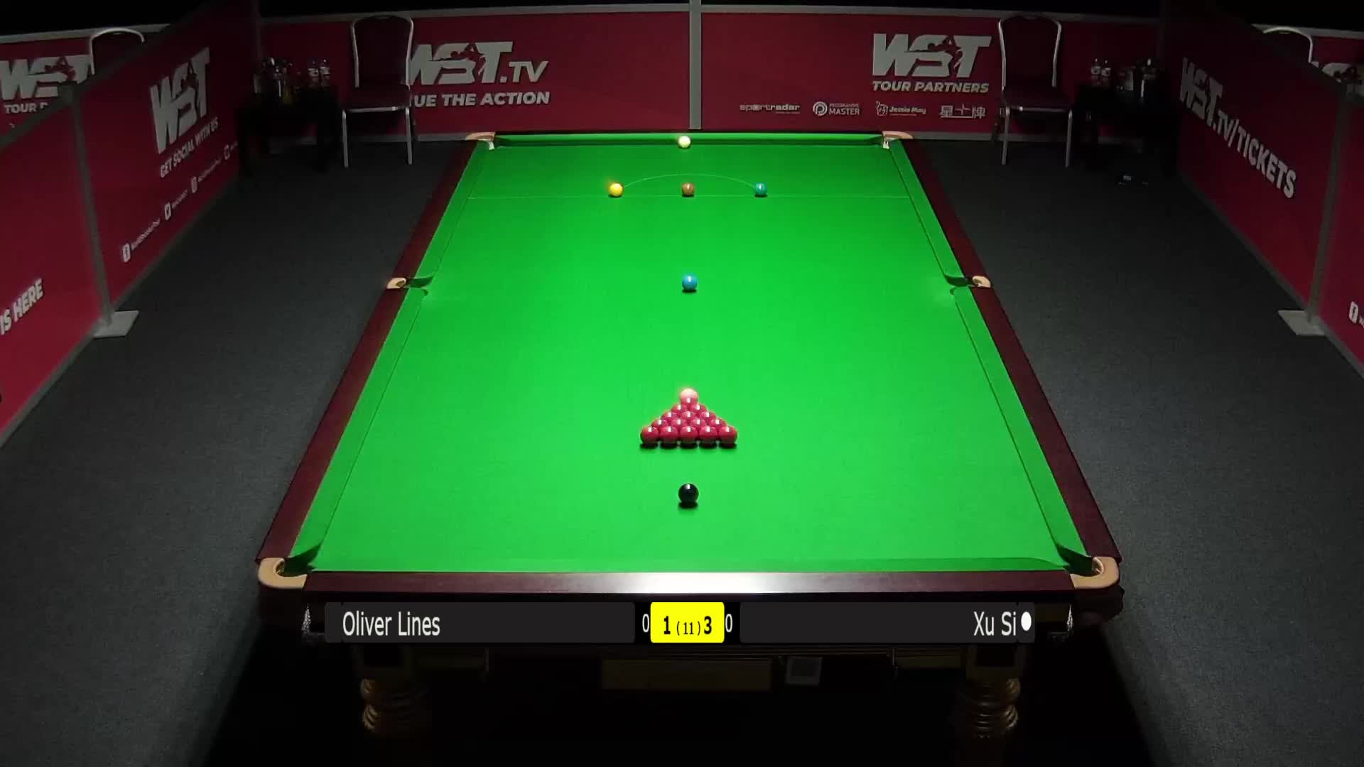 奥利弗·莱恩斯	VS徐思11月28日#斯诺克英锦赛#下半场 清流