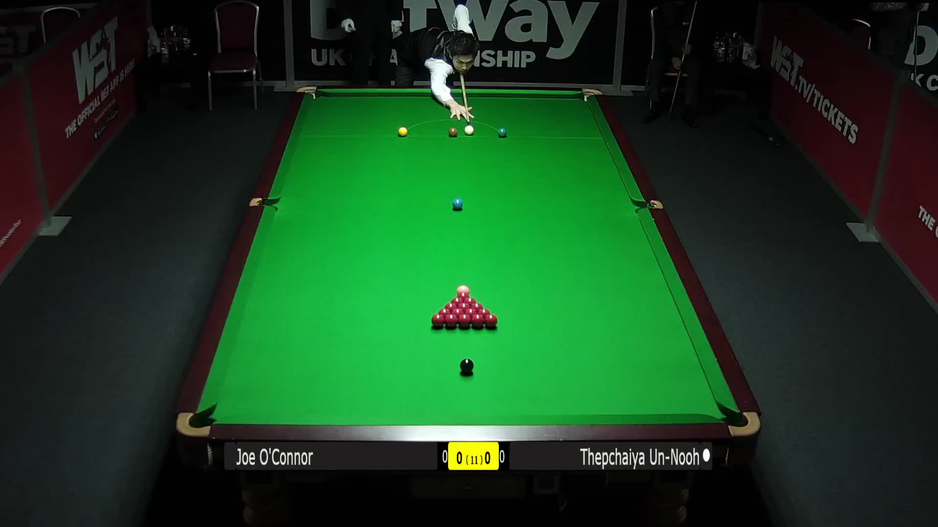 奥康纳 VS 乌诺 11月29日#斯诺克英锦赛#上半场 清流