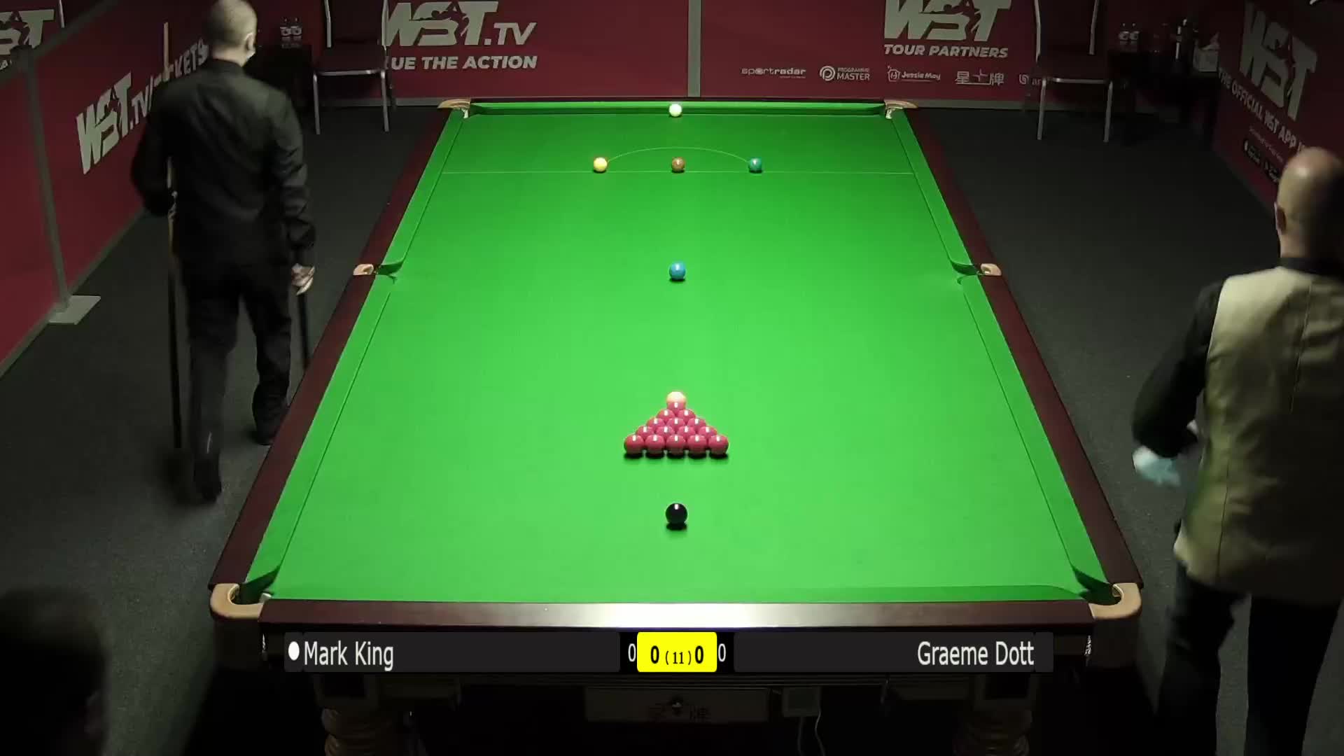 马克·金 VS 多特  11月29日#斯诺克英锦赛#上半场 清流