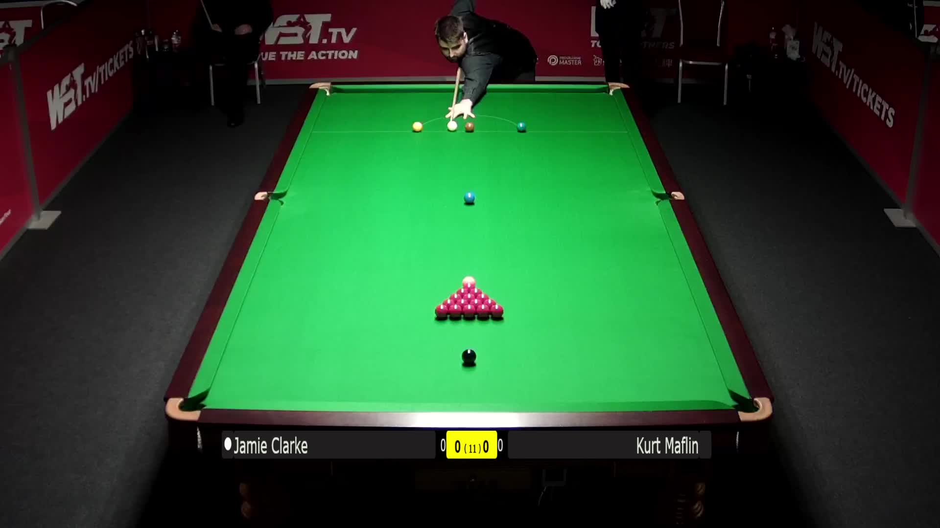 克拉克 VS 马福林 11月29日#斯诺克英锦赛#上半场 清流