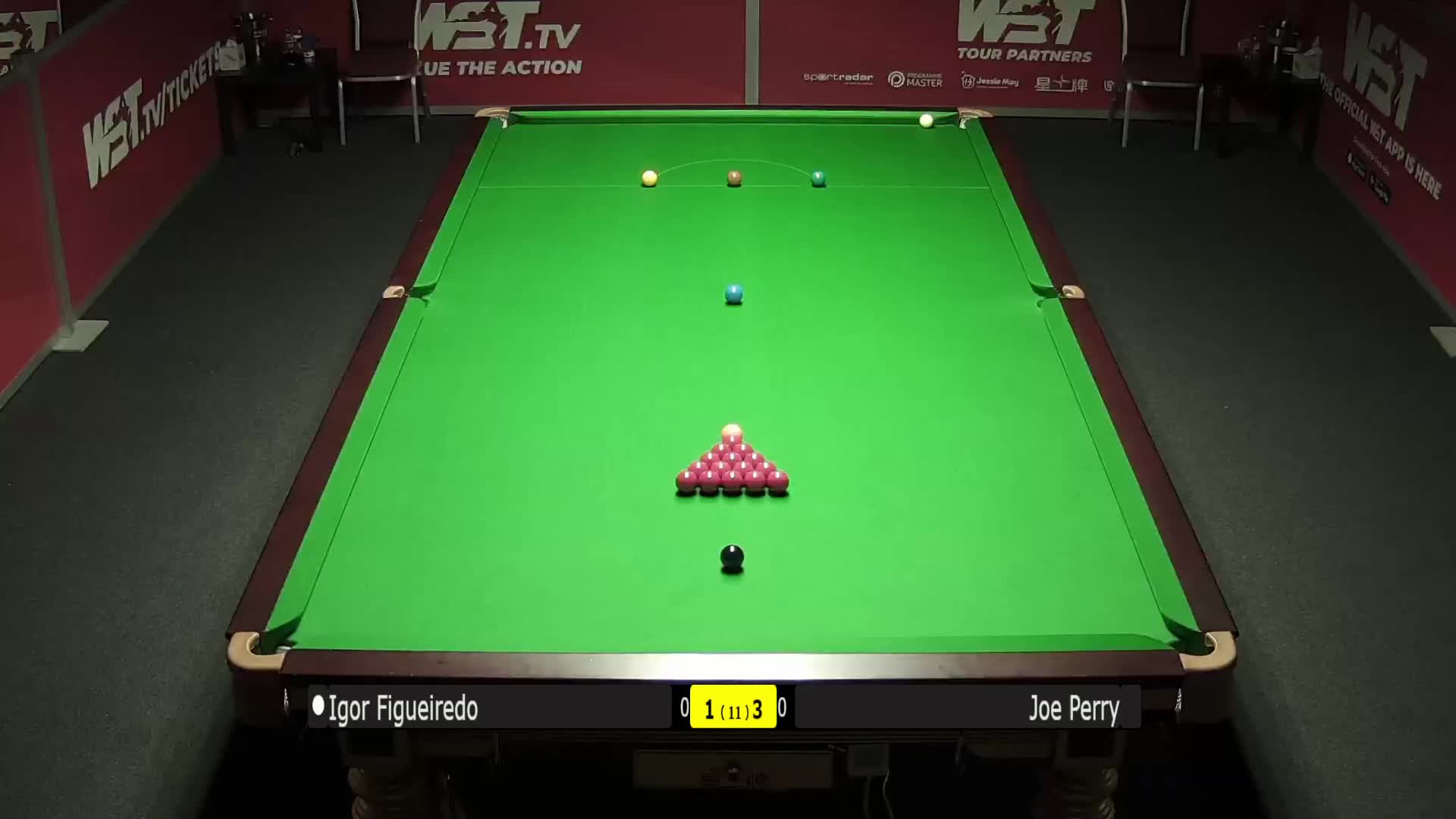 伊戈尔·费格雷多VS乔·佩里  11月29日#斯诺克英锦赛#下半场  清流 