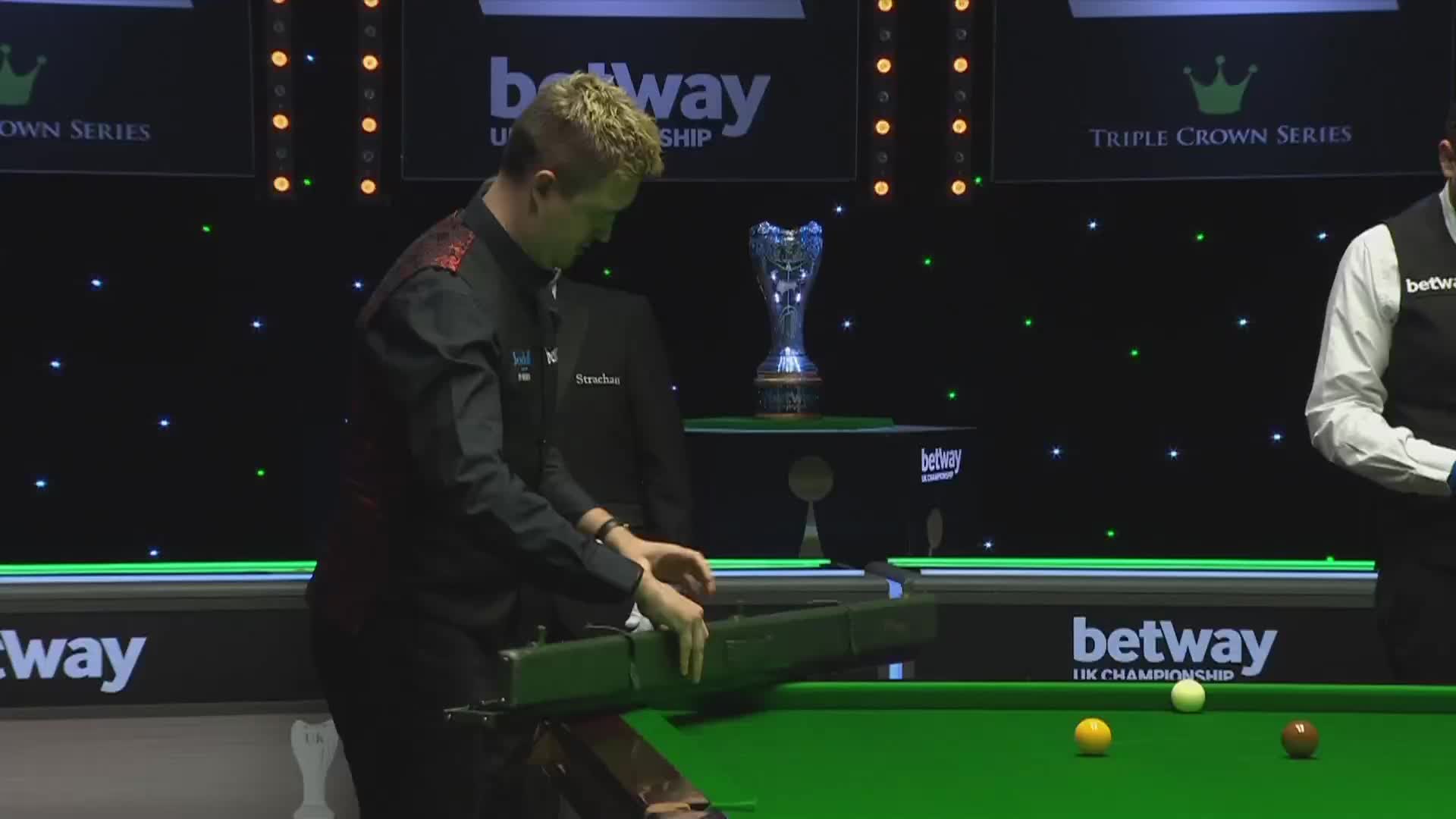 马克·乔伊斯VS凯伦·威尔逊 11月29日#斯诺克英锦赛#下半场  清流 