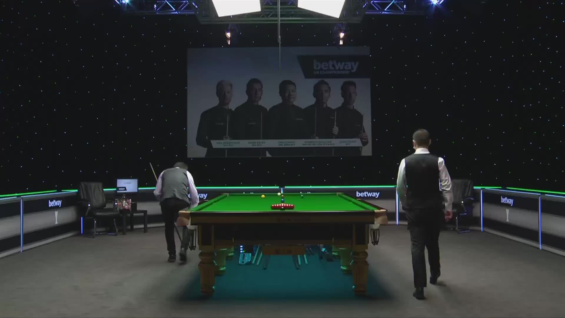 鲁宁VS庞俊旭 12月3日#斯诺克英锦赛#上半场   清流