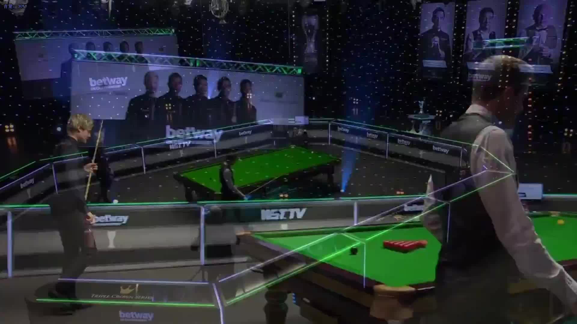 马克·塞尔比 VS 尼尔·罗宾逊  斯诺克英锦赛  下半场  黑8解说