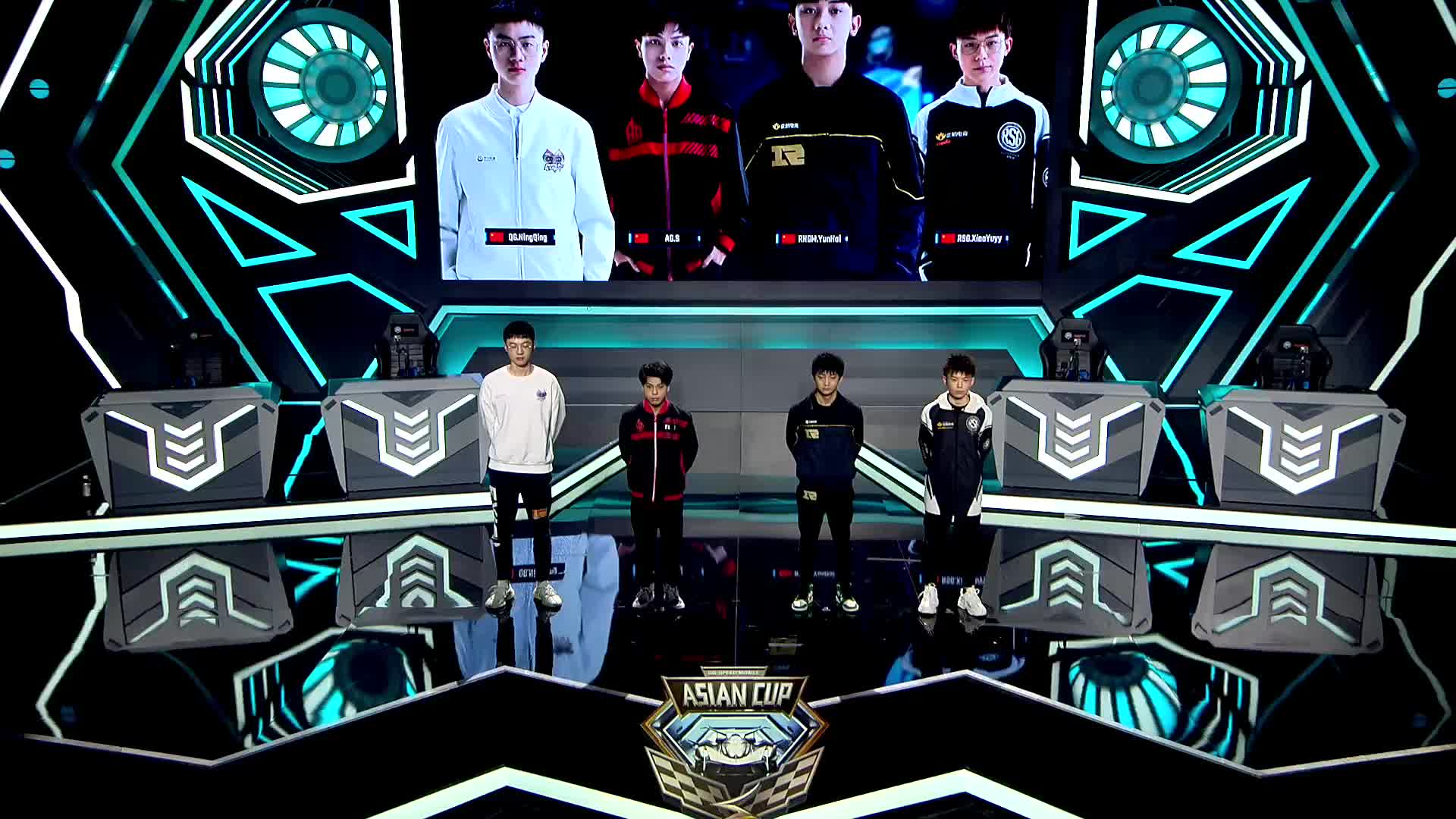 宁清 云海 小钰 狮子 QQ飞车手游亚洲杯Day3