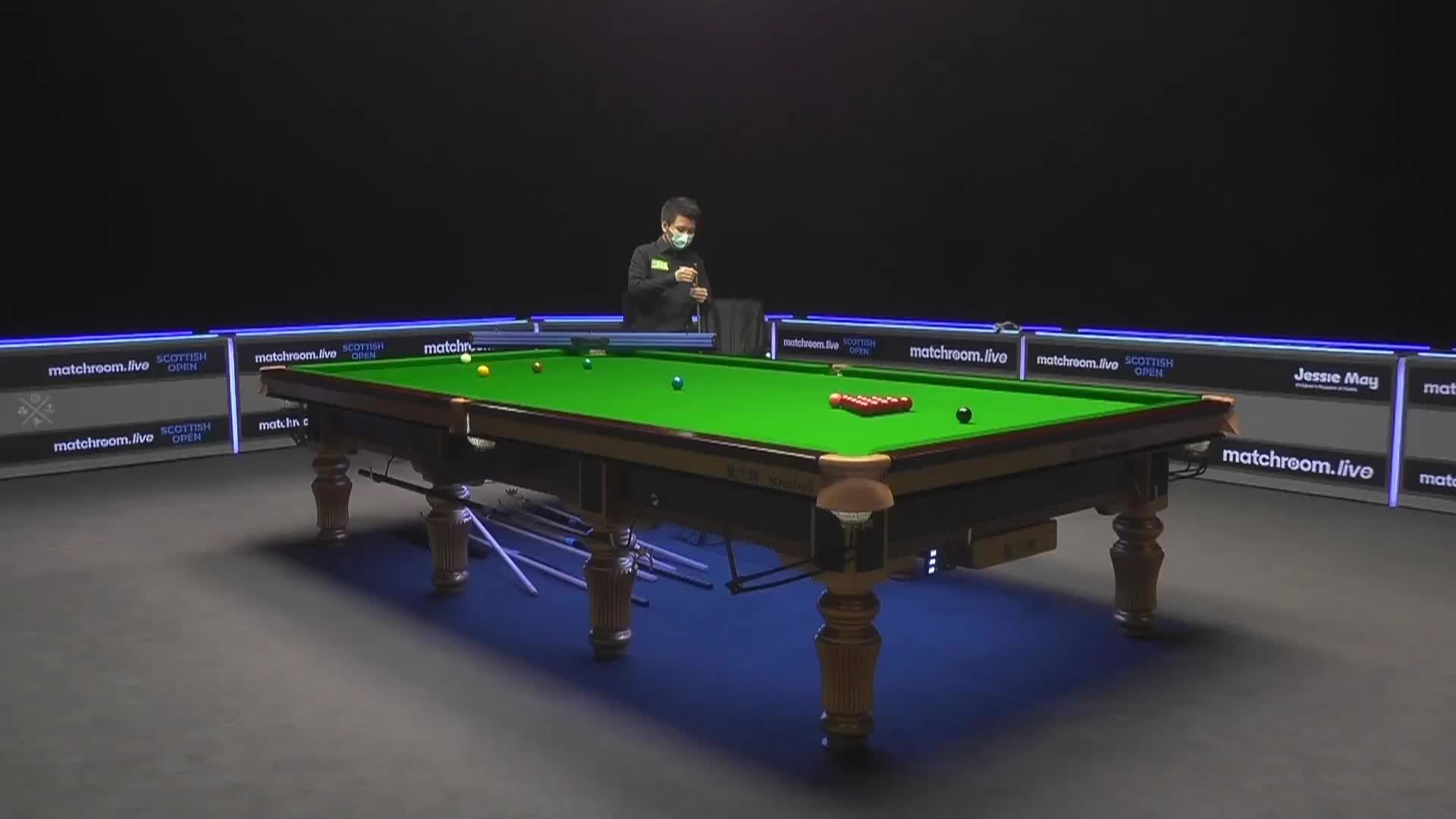 周跃龙 VS 马克·艾伦  12月10日苏格兰公开赛 完整版  清流