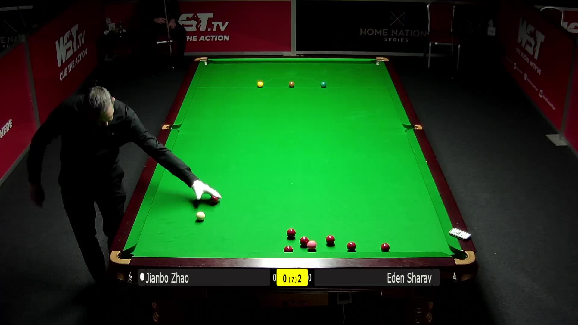 赵剑波VS艾登·沙拉夫   12月10日苏格兰公开赛  清流