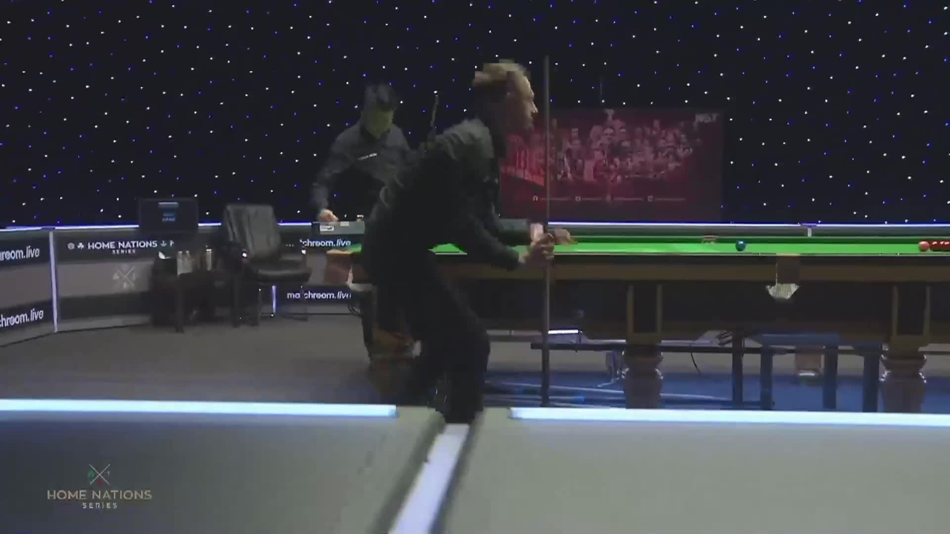 贾德·特鲁姆普VS梁文博 12月10苏格兰公开赛 黑八解说