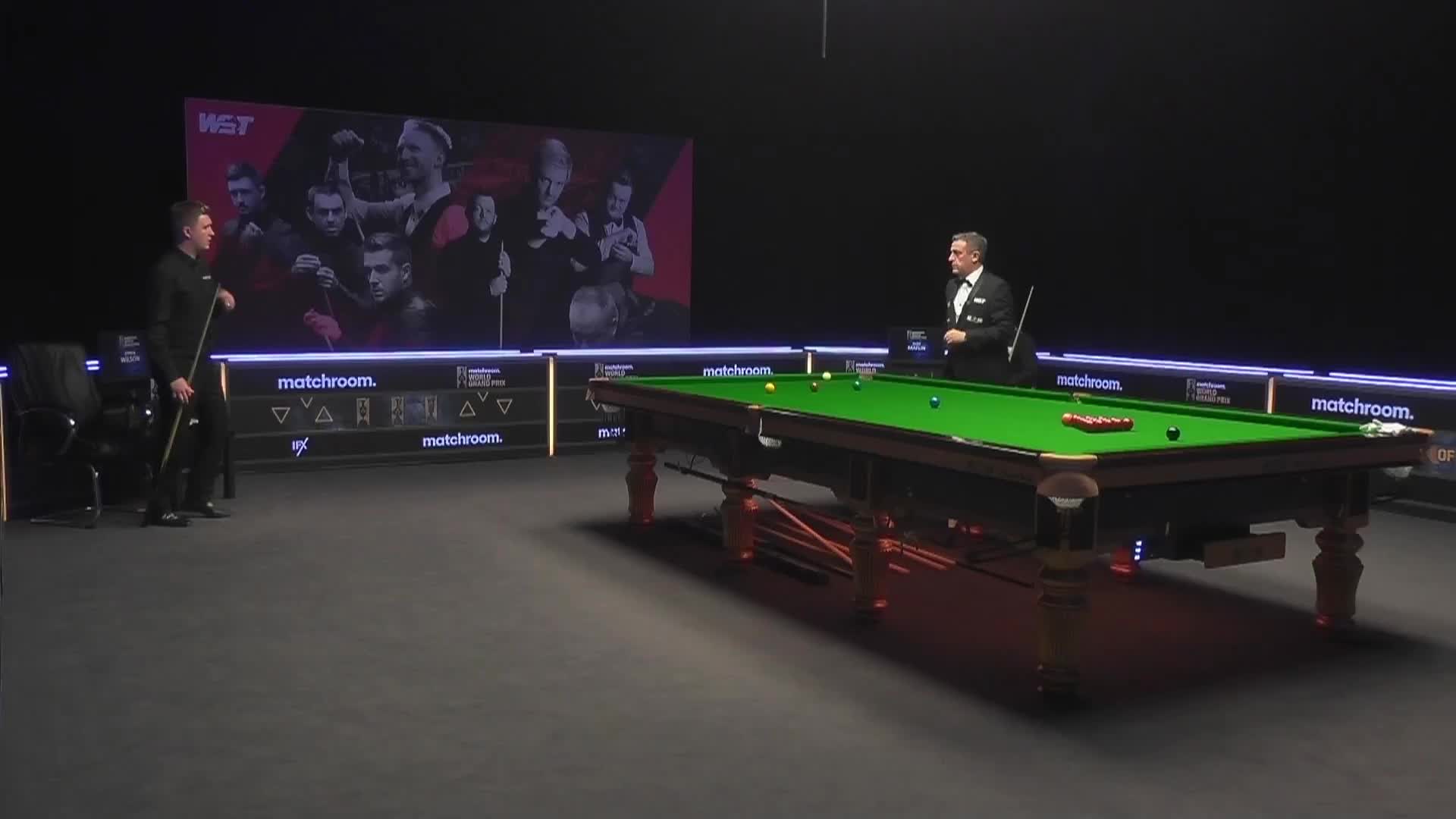 凯伦·威尔逊vs科特·马福林  12月16日斯诺克大奖赛 清流