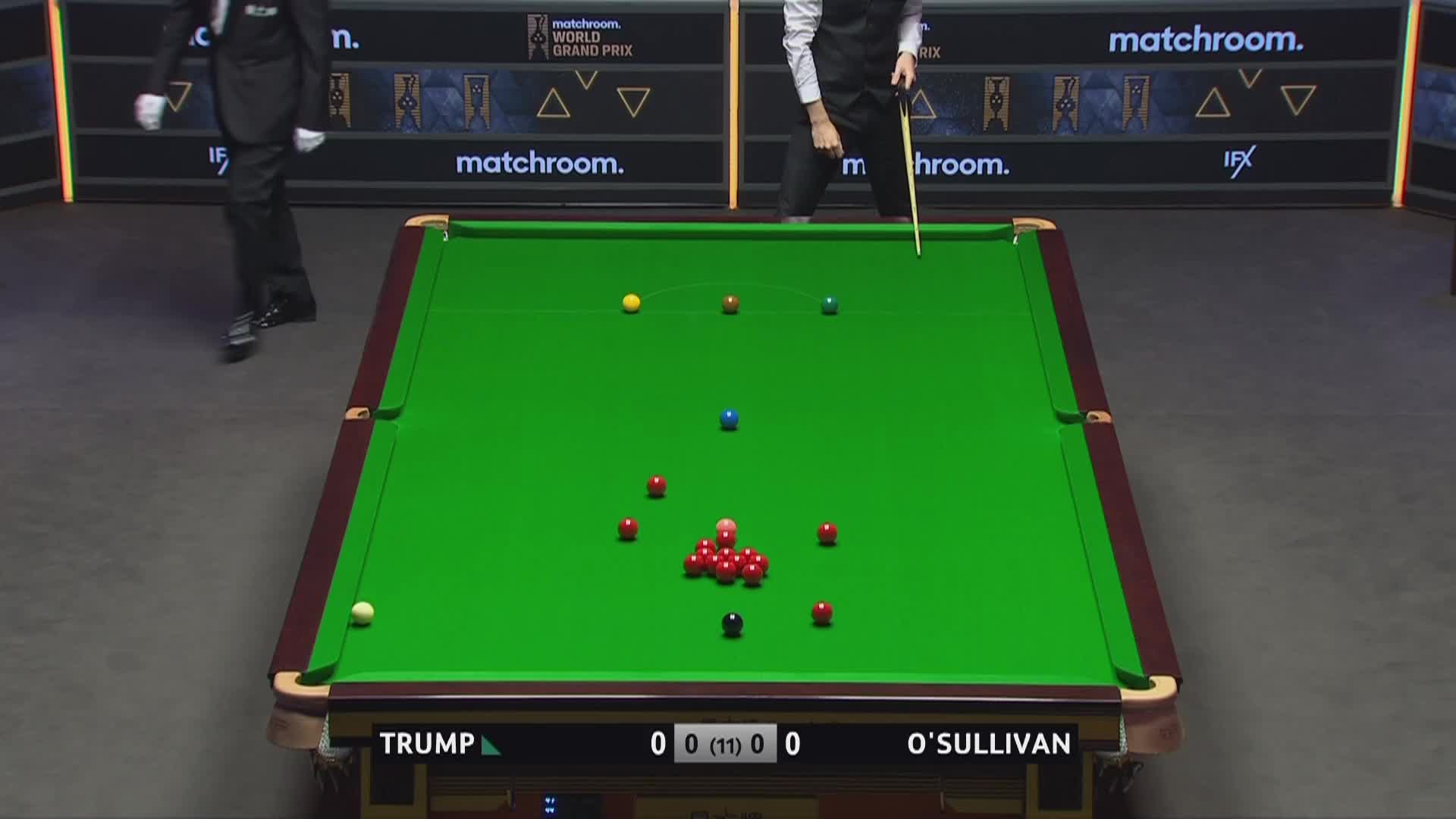 奥沙利文VS特鲁姆普  12月19日斯诺克大奖赛 上 清流