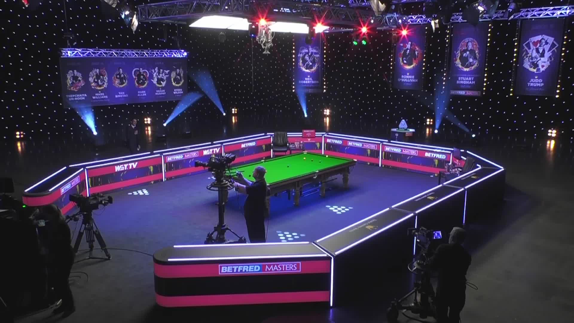 肖恩·墨菲VS马克·威廉姆斯 12日斯诺克大师赛 上-清流