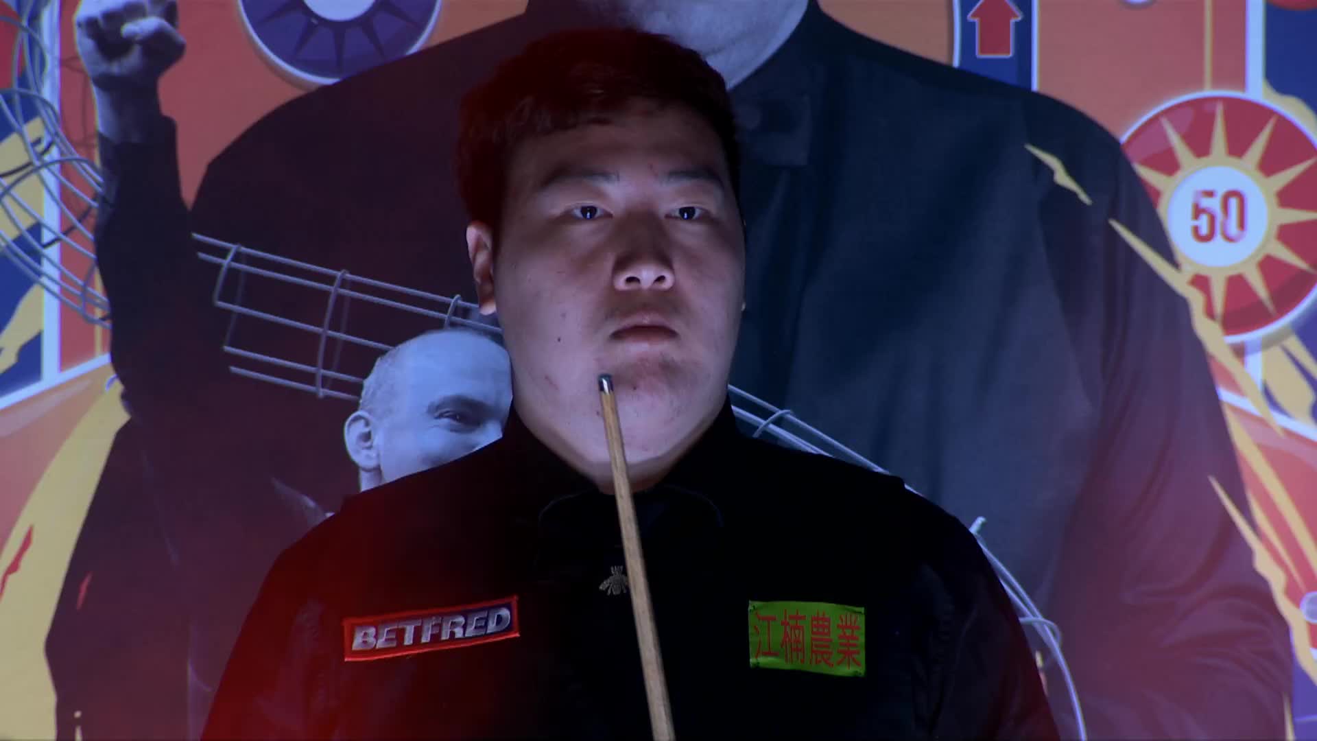 尼尔·罗伯逊VS颜丙涛  斯诺克大师赛 清流 上