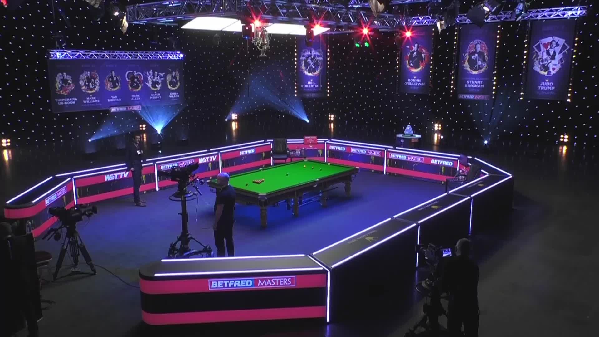 罗尼·奥沙利文VS丁俊晖 13日斯诺克大师赛 上-清流