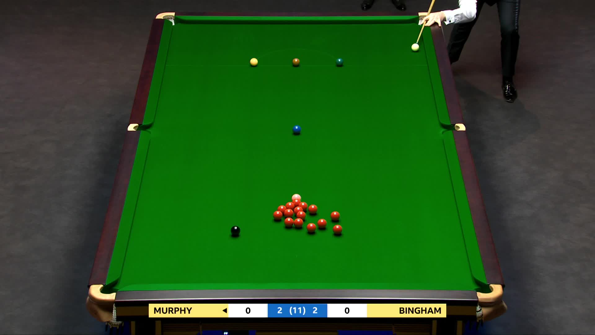 斯图尔特·宾汉姆VS肖恩·墨菲 15日斯诺克大师赛 下-清流