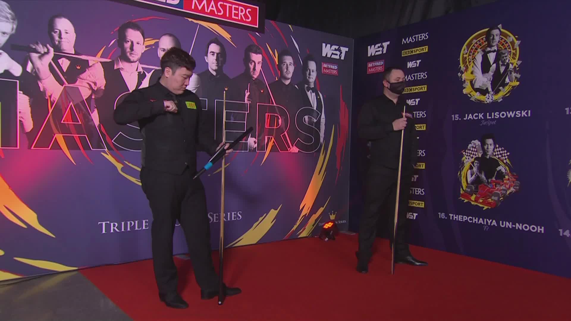 马奎尔VS颜丙涛 15日斯诺克大师赛 上-清流