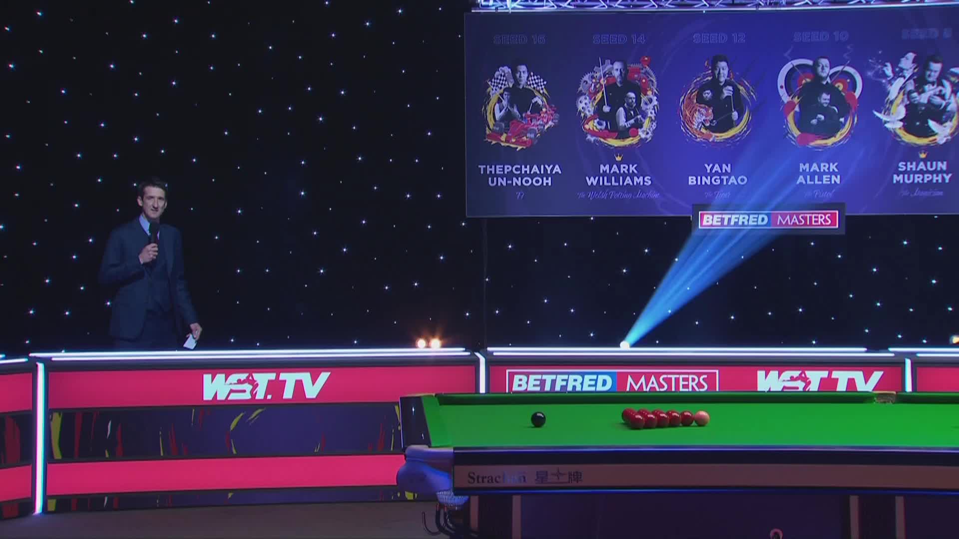 约翰·希金斯VS颜丙涛 17日斯诺克大师赛 上清流