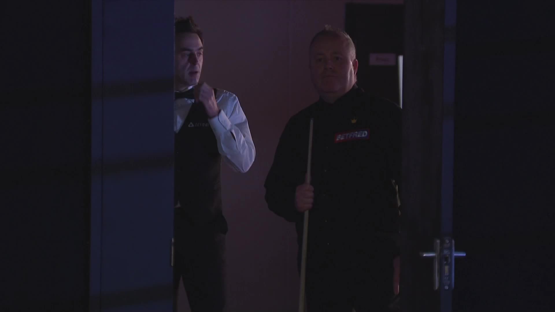 约翰·希金斯VS罗尼·奥沙利文-三至九局-清流（互相破百高分赢球，下）