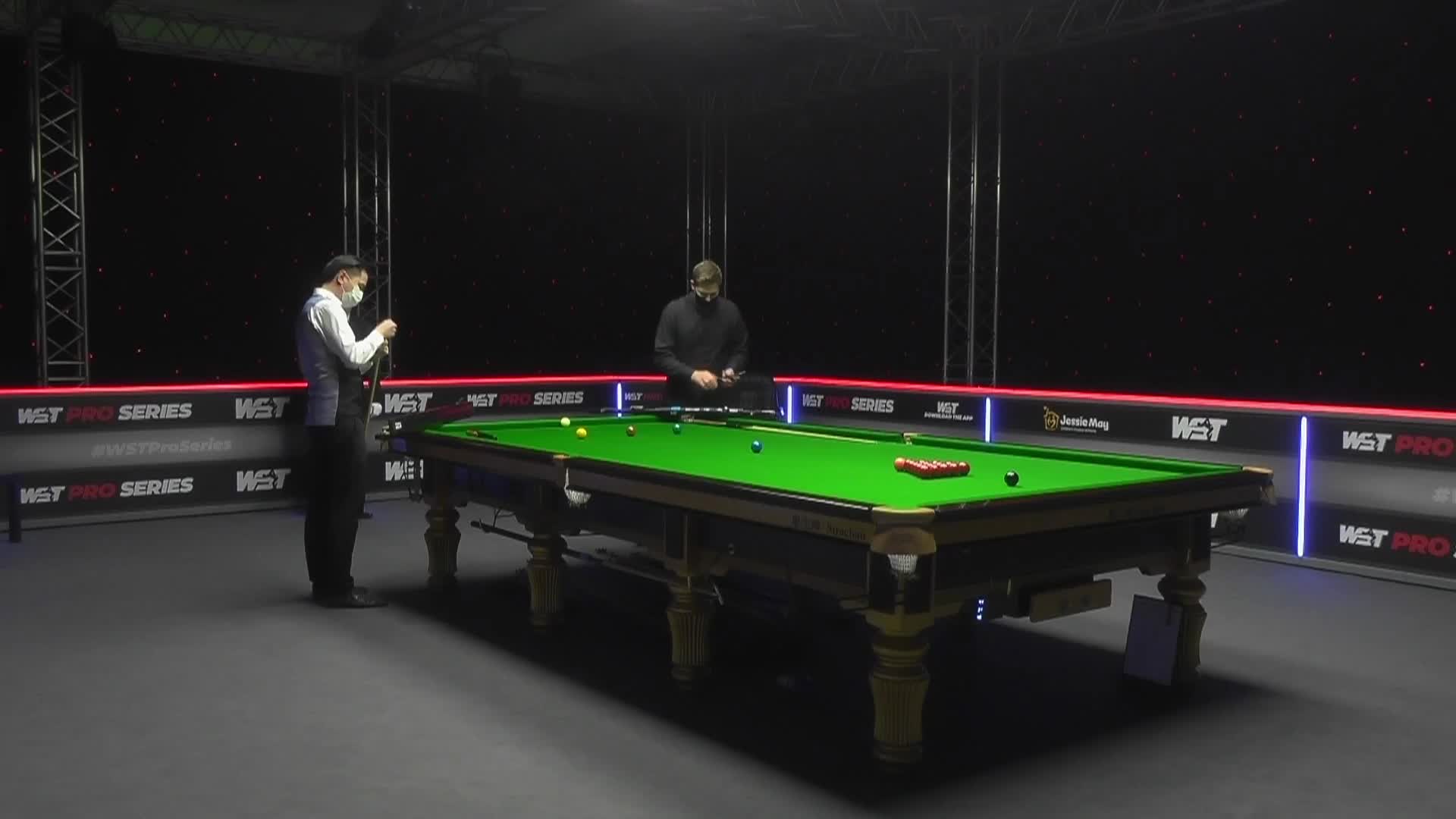 肖国栋VS丹尼尔·威尔斯 18日斯诺克WST Pro系列赛