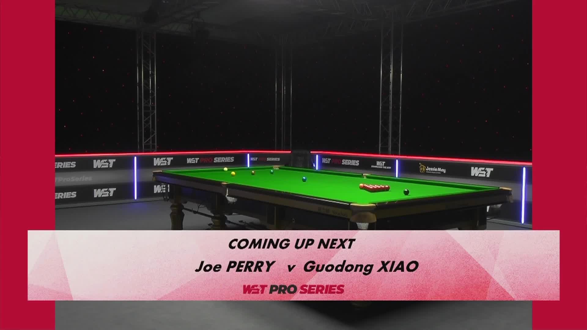 乔·佩里VS肖国栋 19日斯诺克WST Pro系列赛 清流