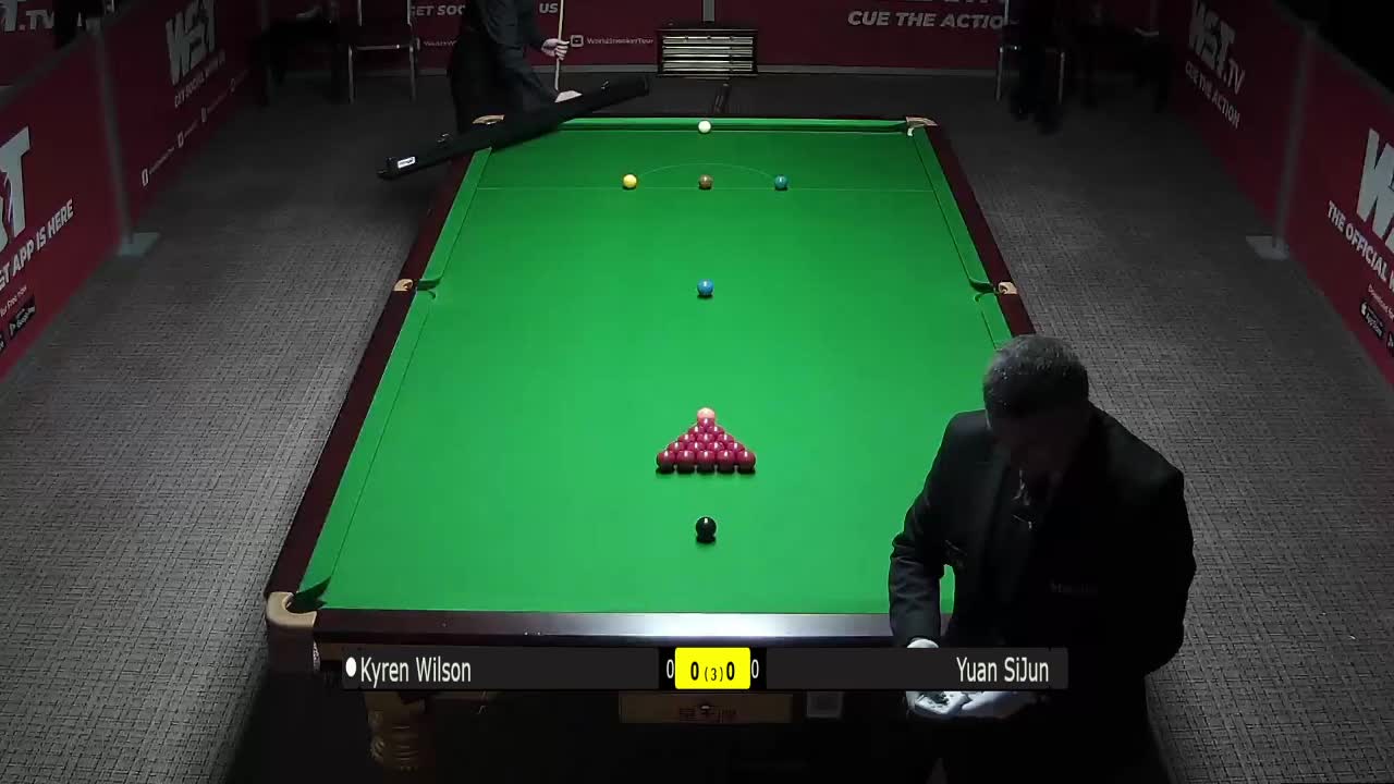 凯伦·威尔逊VS袁思俊 20日斯诺克WST Pro系列赛 清流