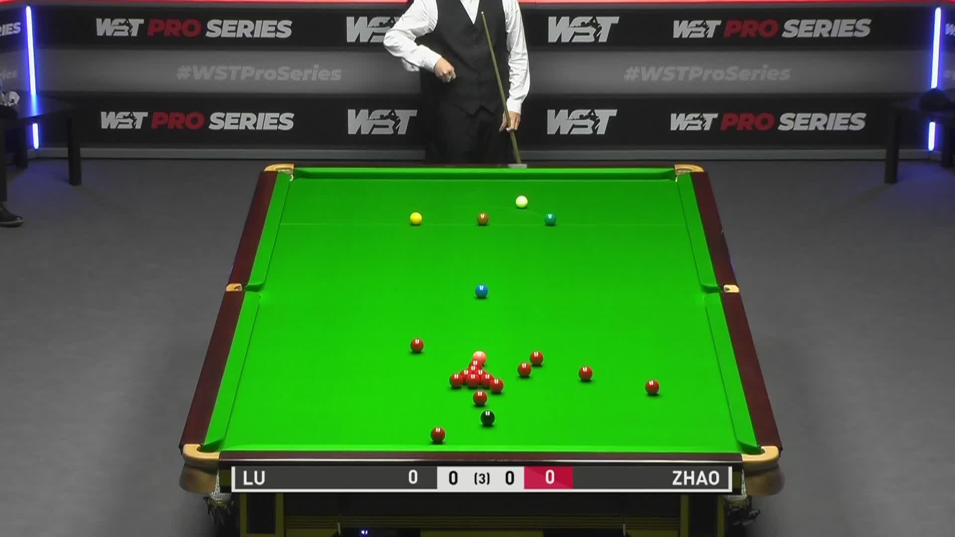 鲁宁VS赵剑波 20日斯诺克WST Pro系列赛-清流