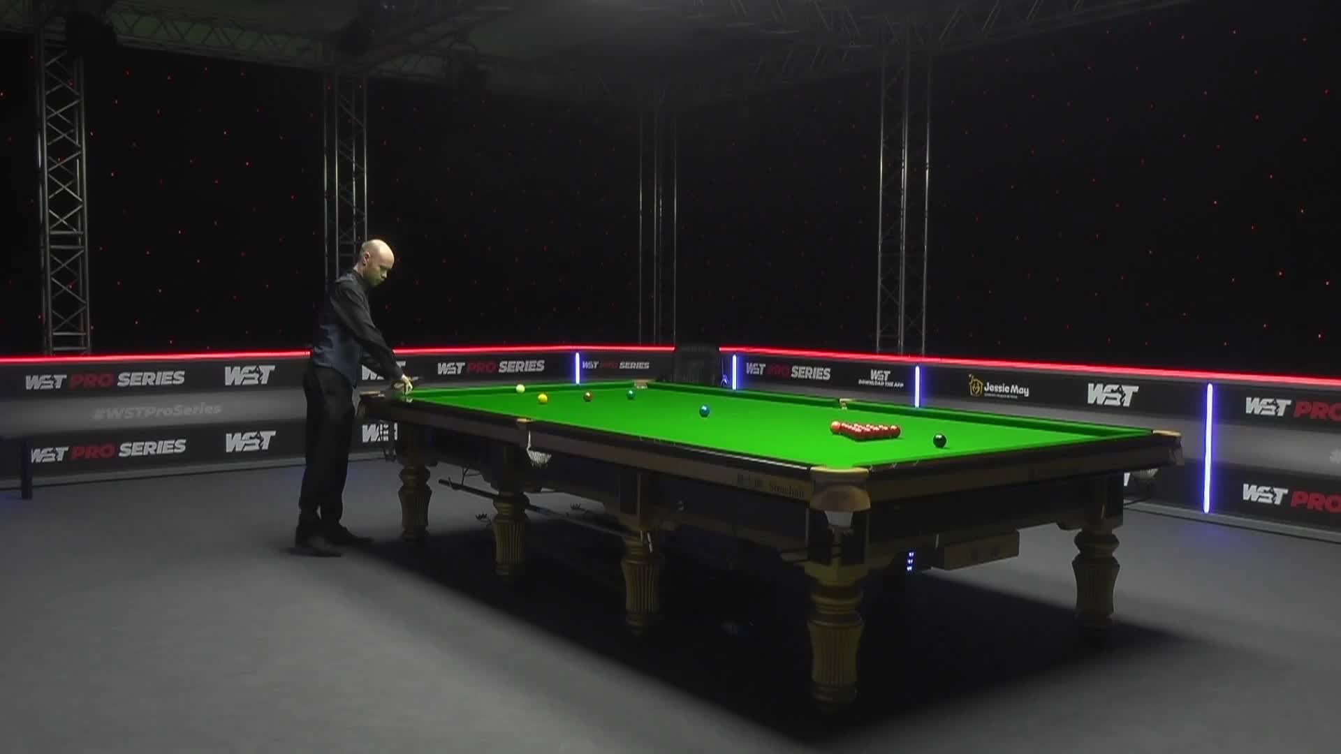 加里·威尔逊VS詹姆·奥尼尔 20日斯诺克WST Pro系列赛