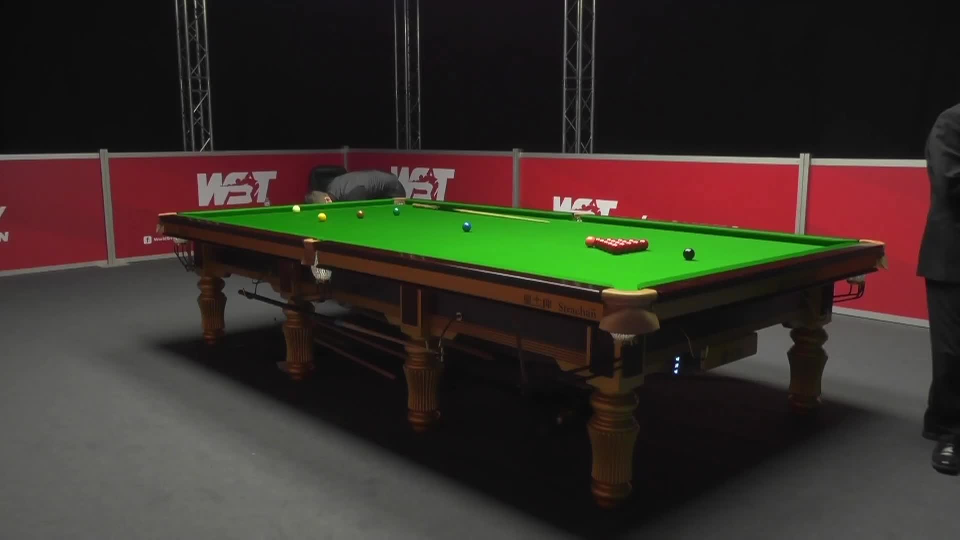  斯科特·唐纳森VS山姆·克雷吉 22日斯诺克WST Pro系列赛 清流