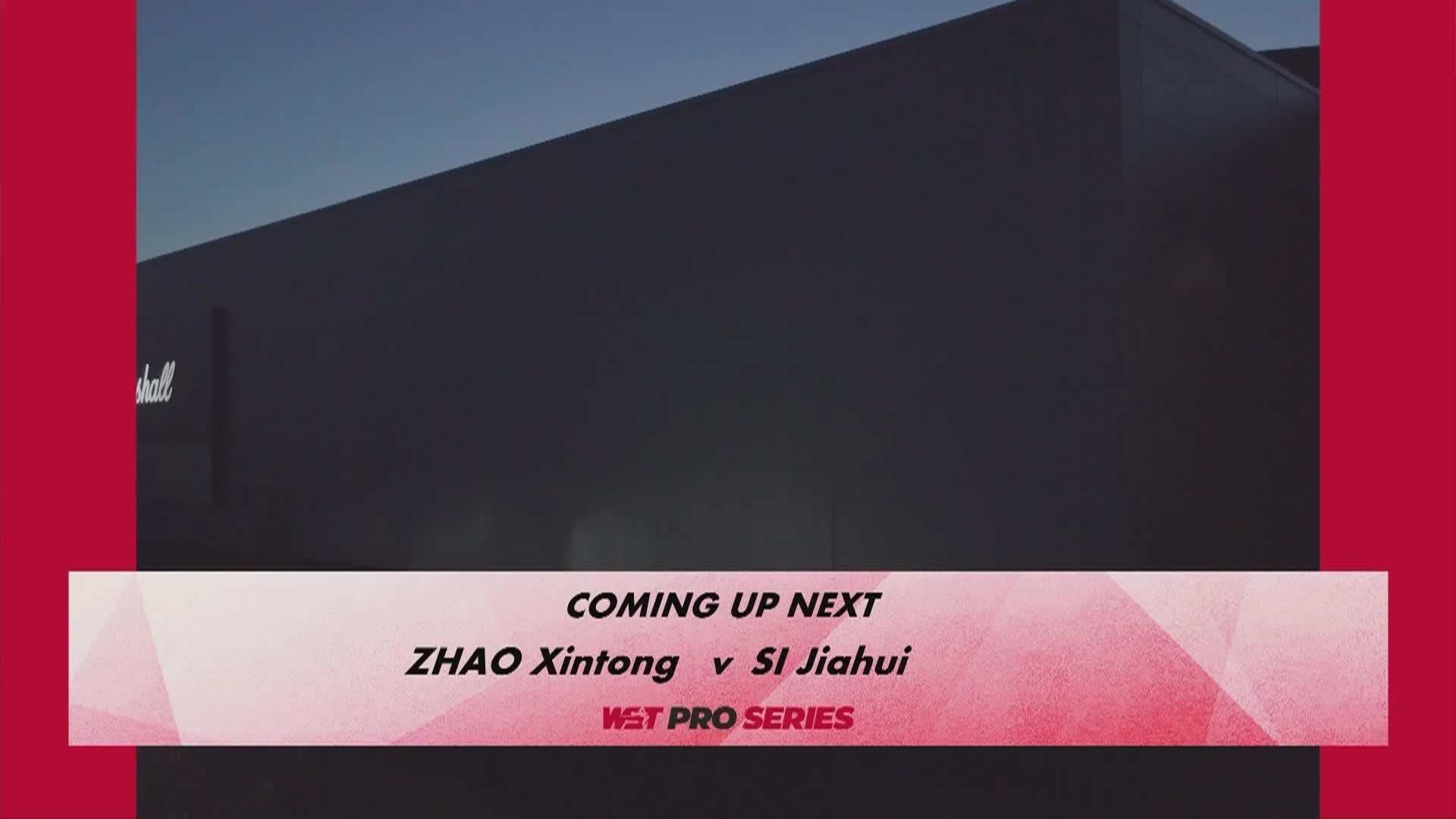 赵心童VS斯佳辉 22日斯诺克WST Pro系列赛 清流