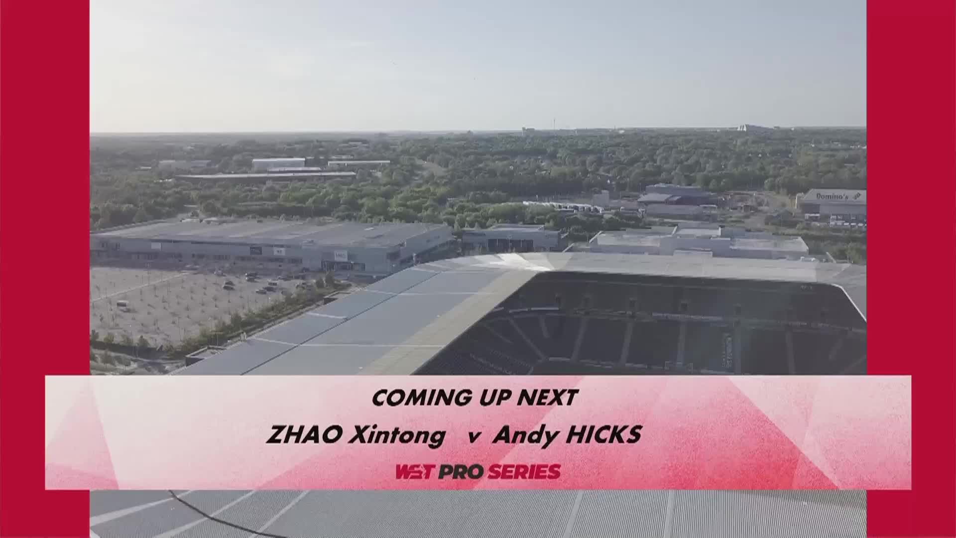 赵心童VS安迪·希克斯 22日斯诺克WST Pro系列赛 清流