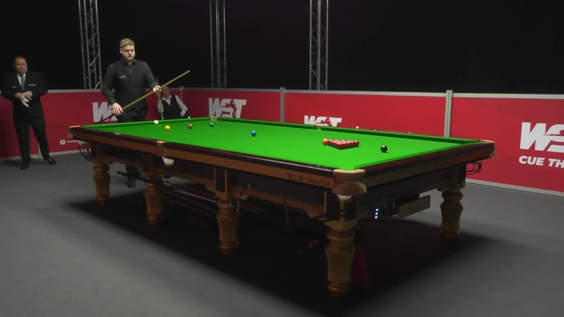 路易斯·西斯考特VS布莱恩·奥库斯基  23日斯诺克WST Pro系列 清流