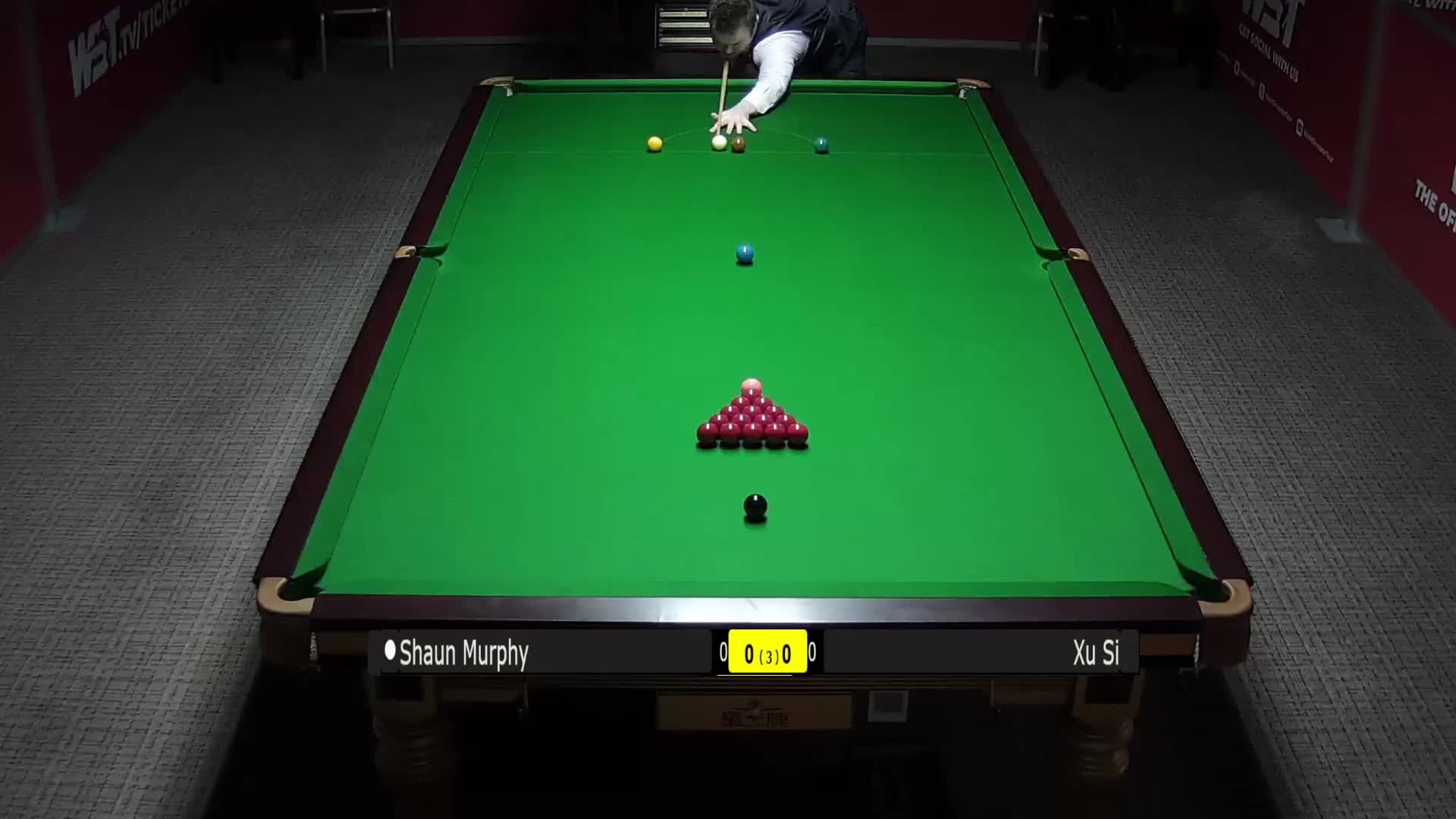 肖恩·墨菲VS徐思 23日斯诺克WST Pro系列 清流