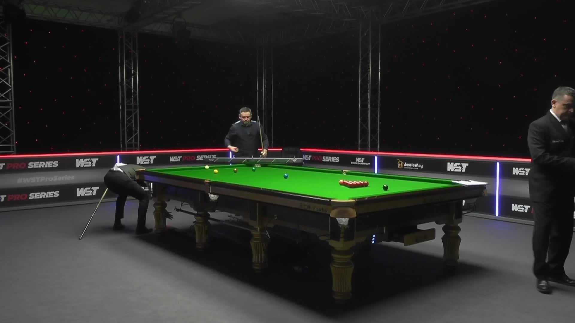  迈克尔·霍尔特VS阿兰·麦克玛纳斯 24日斯诺克WST Pro系列 清流