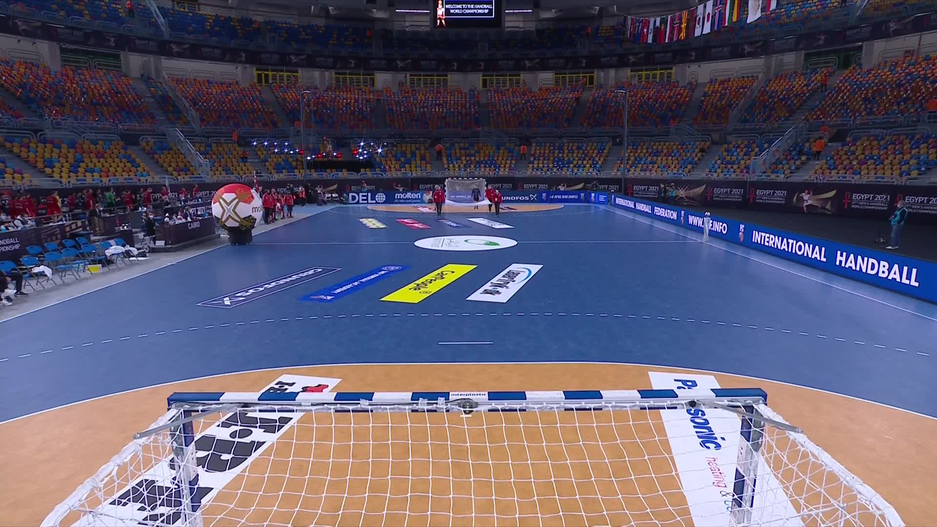 2021男子手球世锦赛0123日本-丹麦