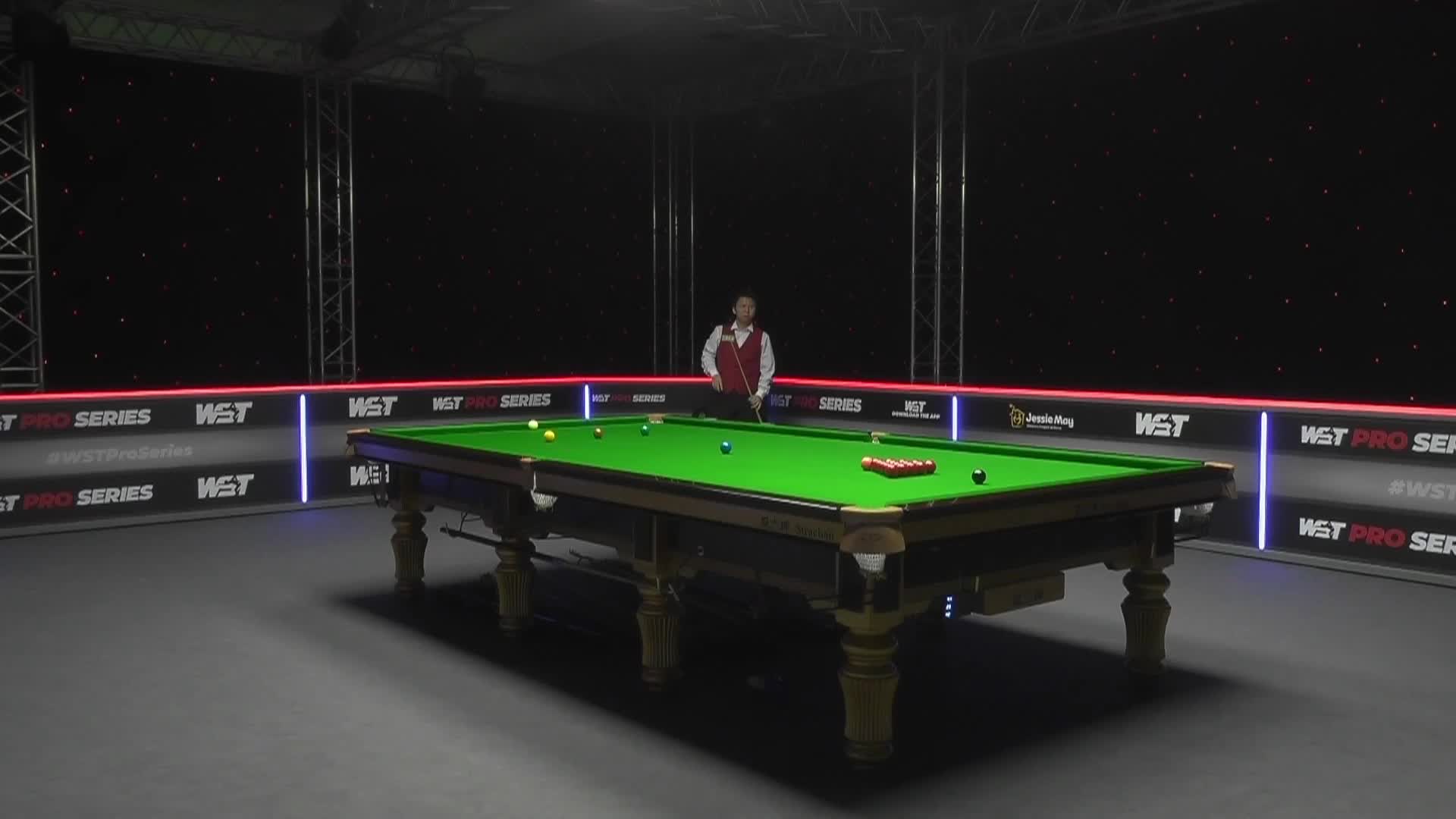 塔猜亚·乌诺VS周跃龙 25日斯诺克WST Pro系列 清流