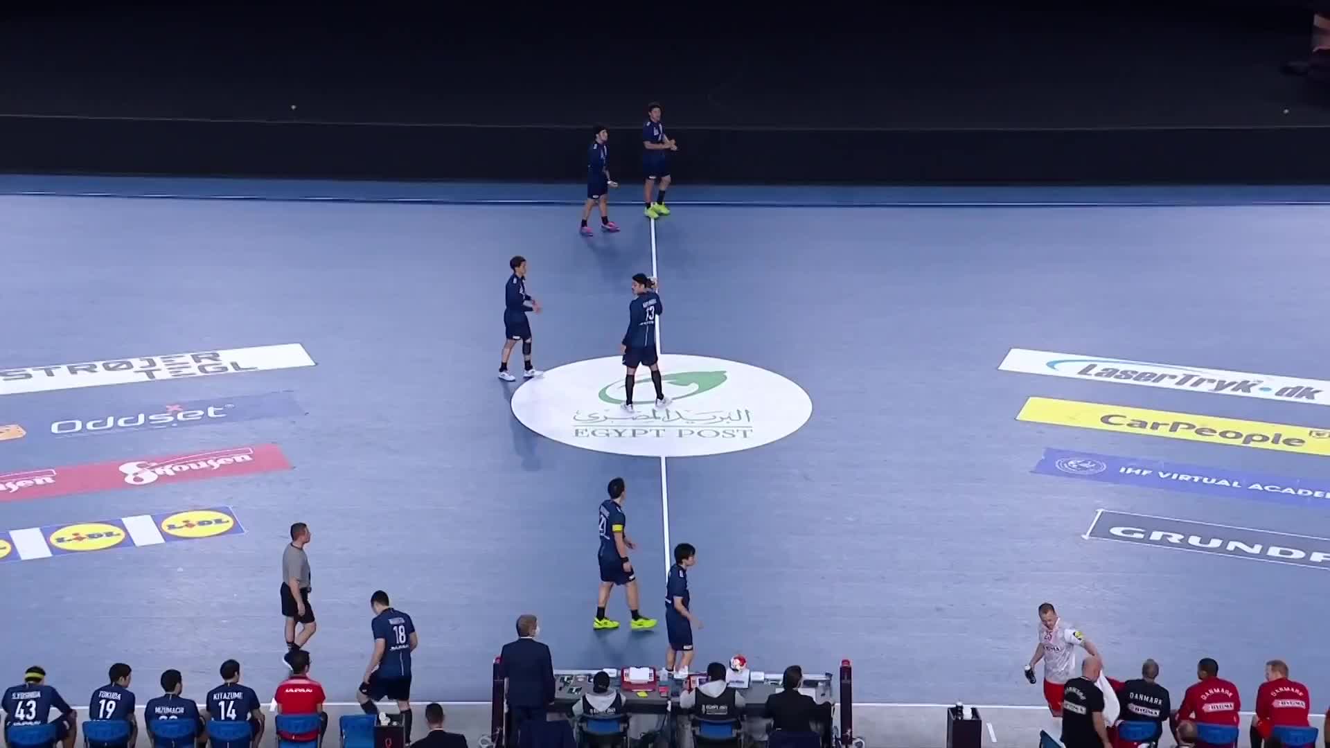 2021男子手球世锦赛0126（老蔡解说）日本-丹麦