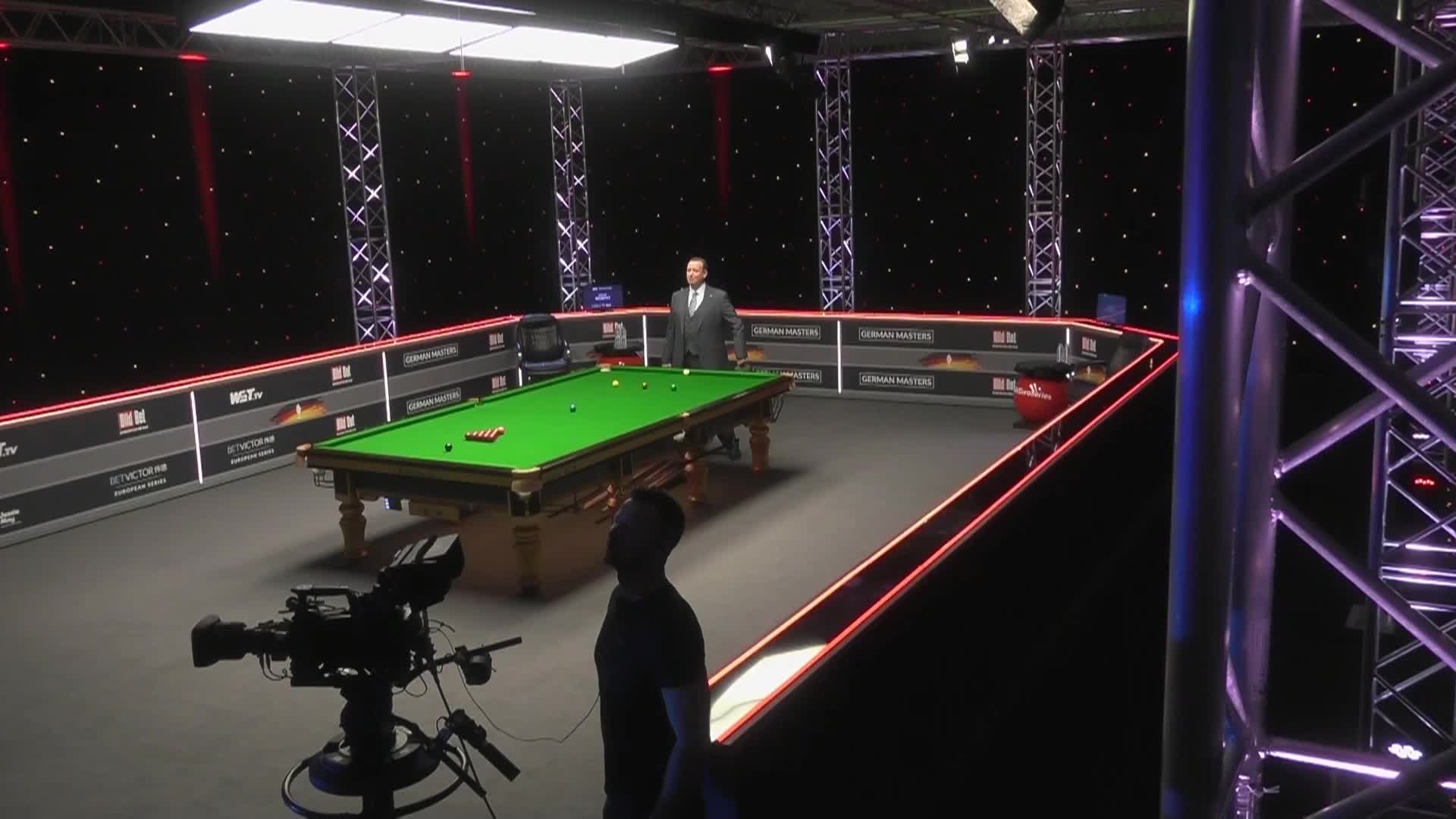 肖恩·墨菲VS詹姆·奥尼尔 27日斯诺克德国大师赛 上 清流