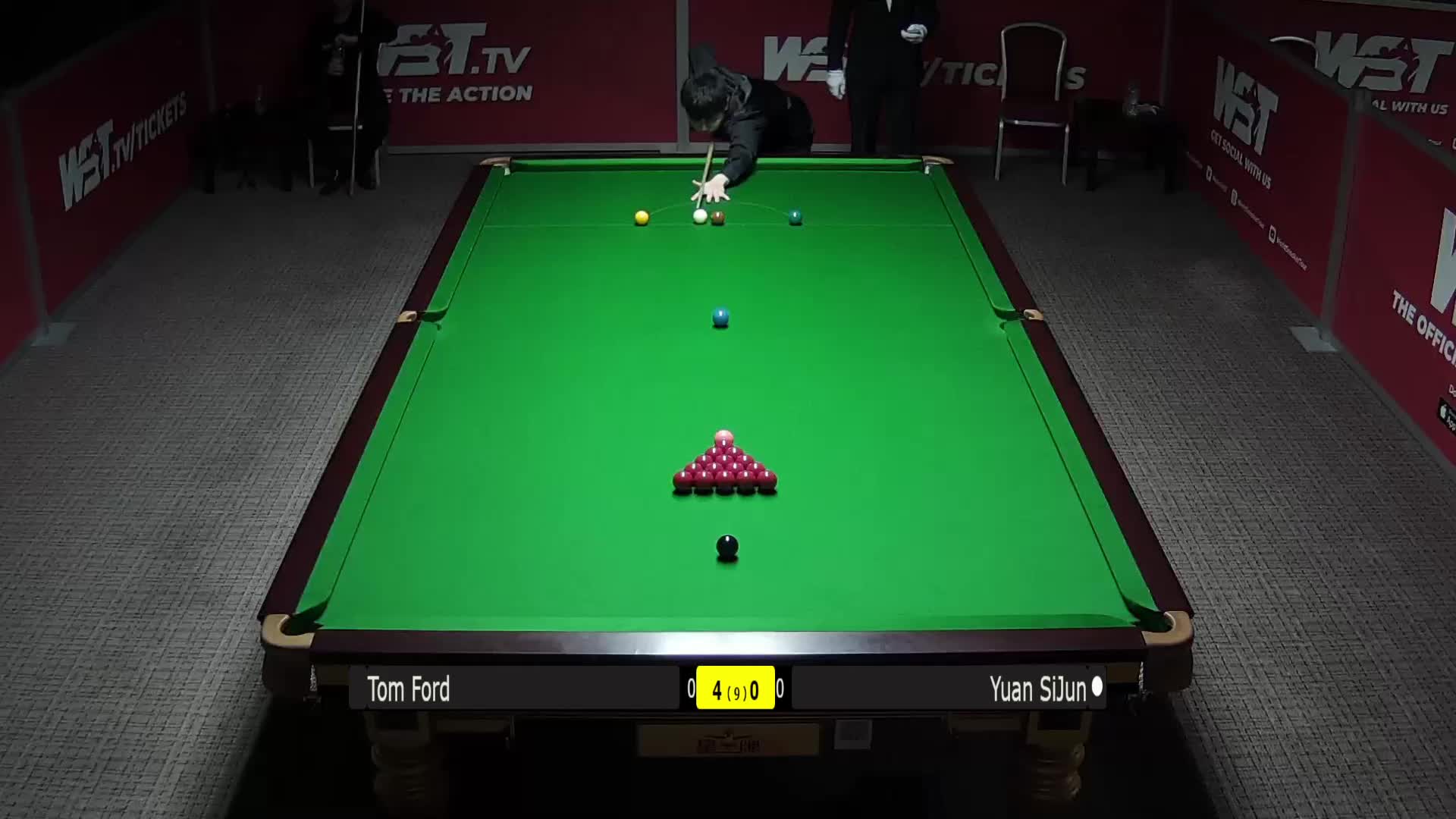 [直播]汤姆·福德VS袁思俊  2021徳国大师赛