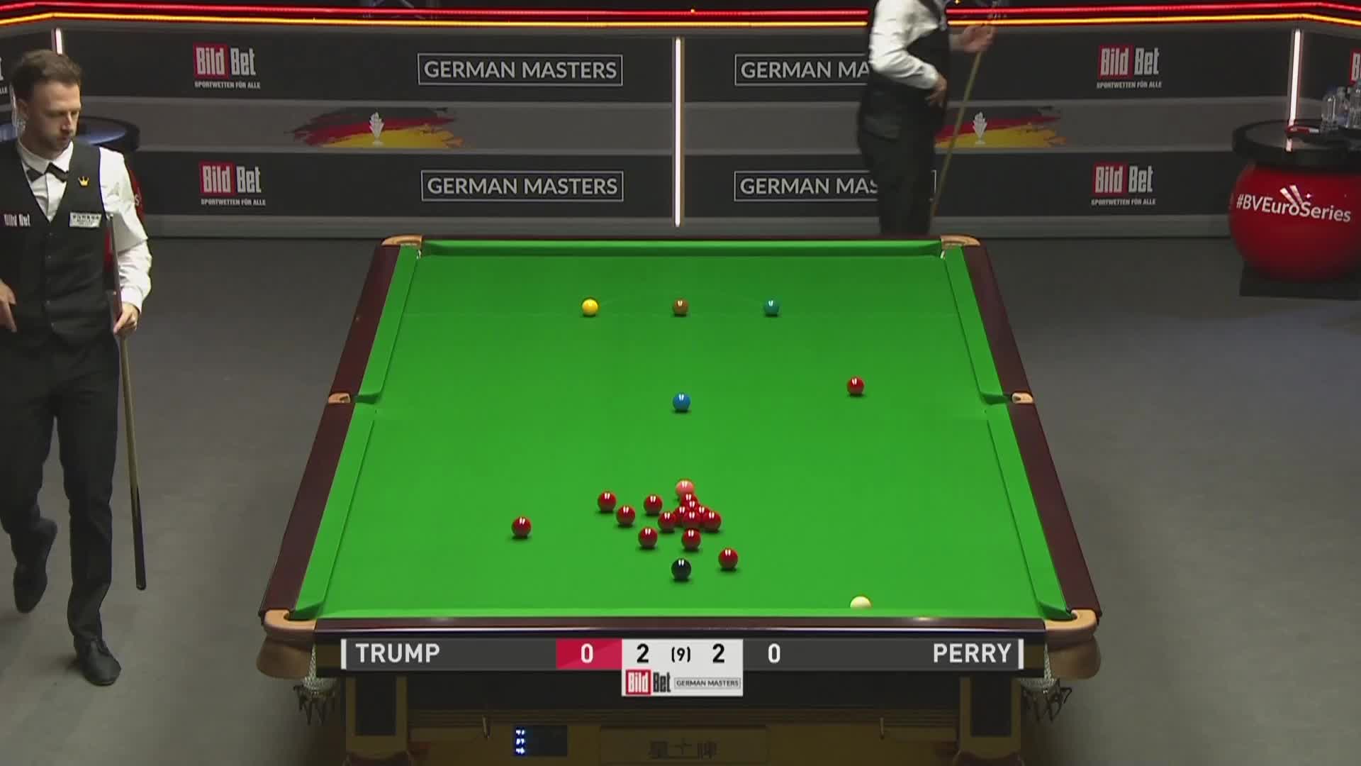 贾德·特鲁姆普  VS  乔·佩里 28日斯诺克德国大师赛 下 清流