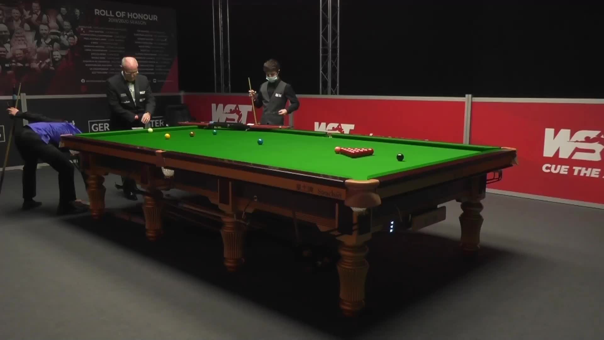 乔·奥康纳VS汤姆·福德 30日斯诺克德国大师赛 上  清流