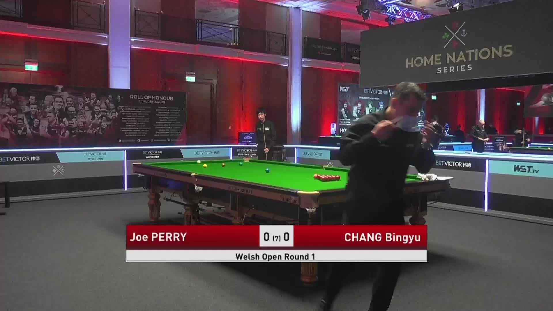 乔·佩里VS常冰玉  2021威尔士公开赛  清流