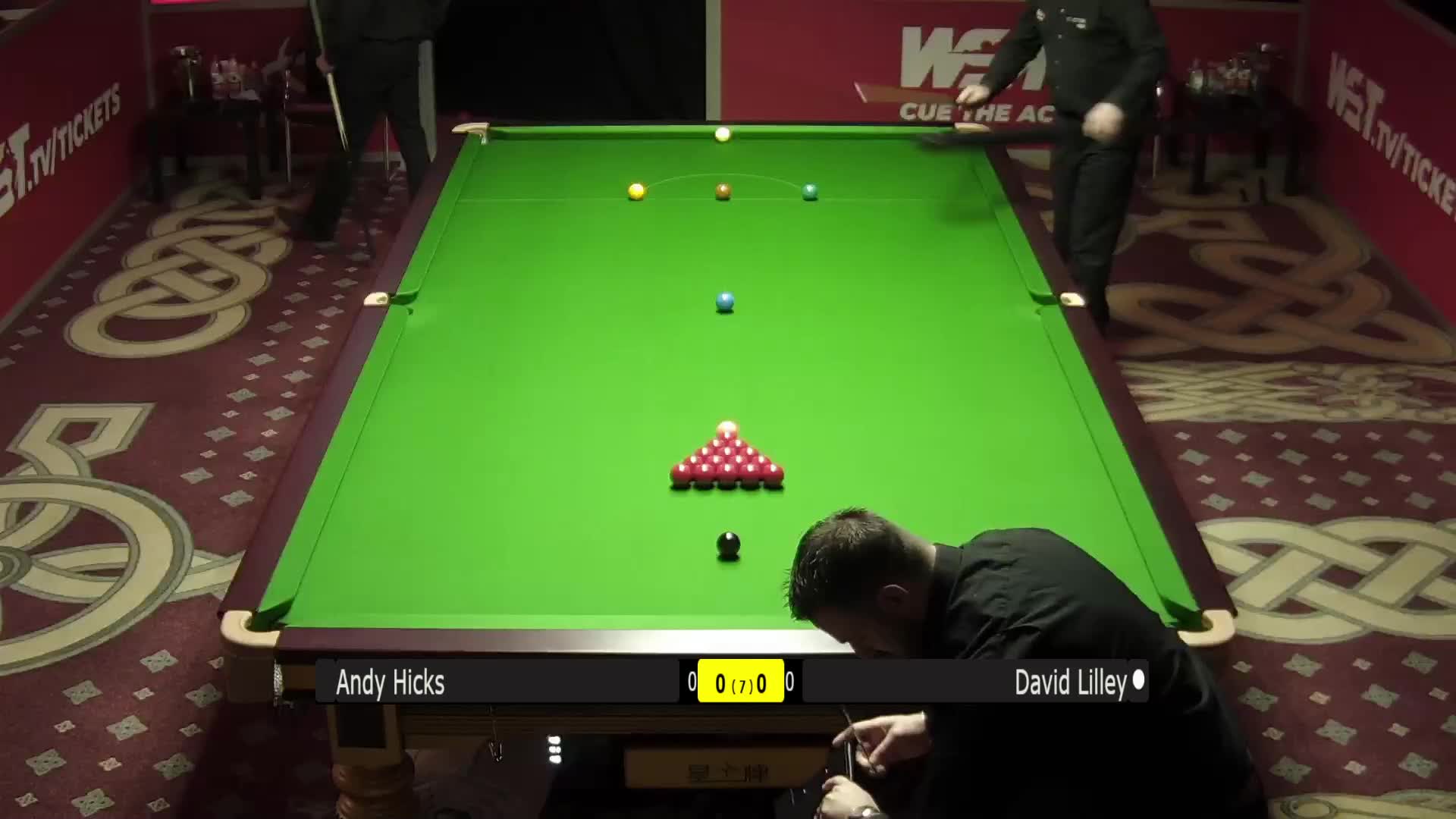 安迪·希克斯VS大卫·利利 2021威尔士公开赛 清流