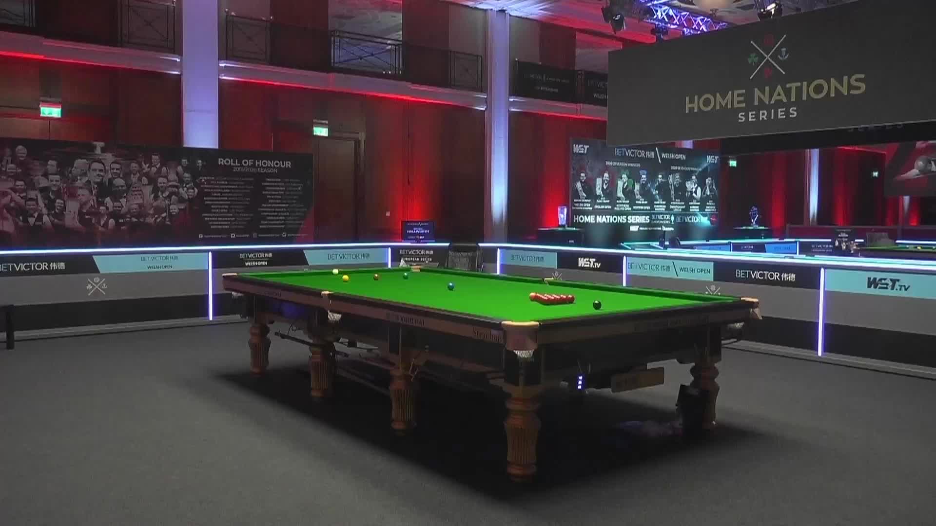 约翰·希金斯  VS  史蒂文·霍尔沃斯 2021威尔士公开赛 清流