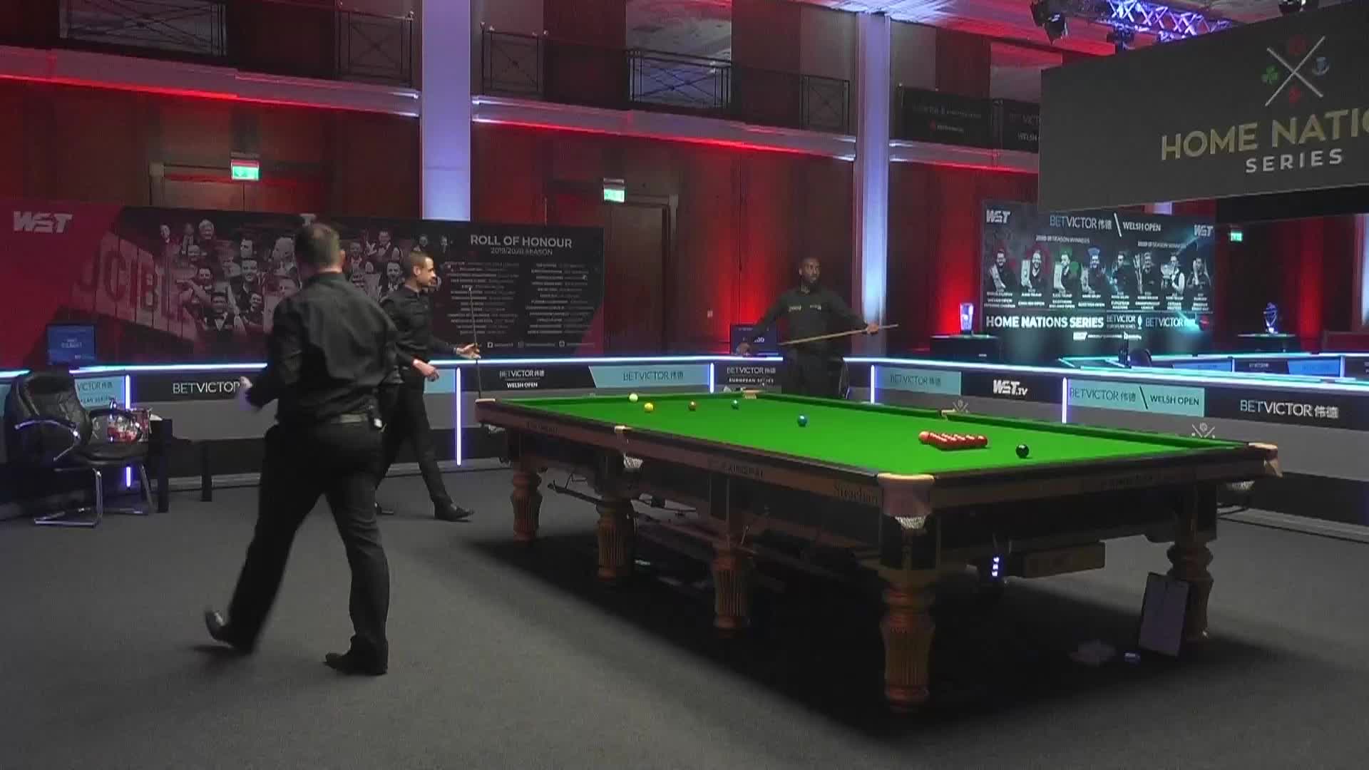 大卫·吉尔伯特VS罗里·麦克劳德 2021威尔士公开赛 清流