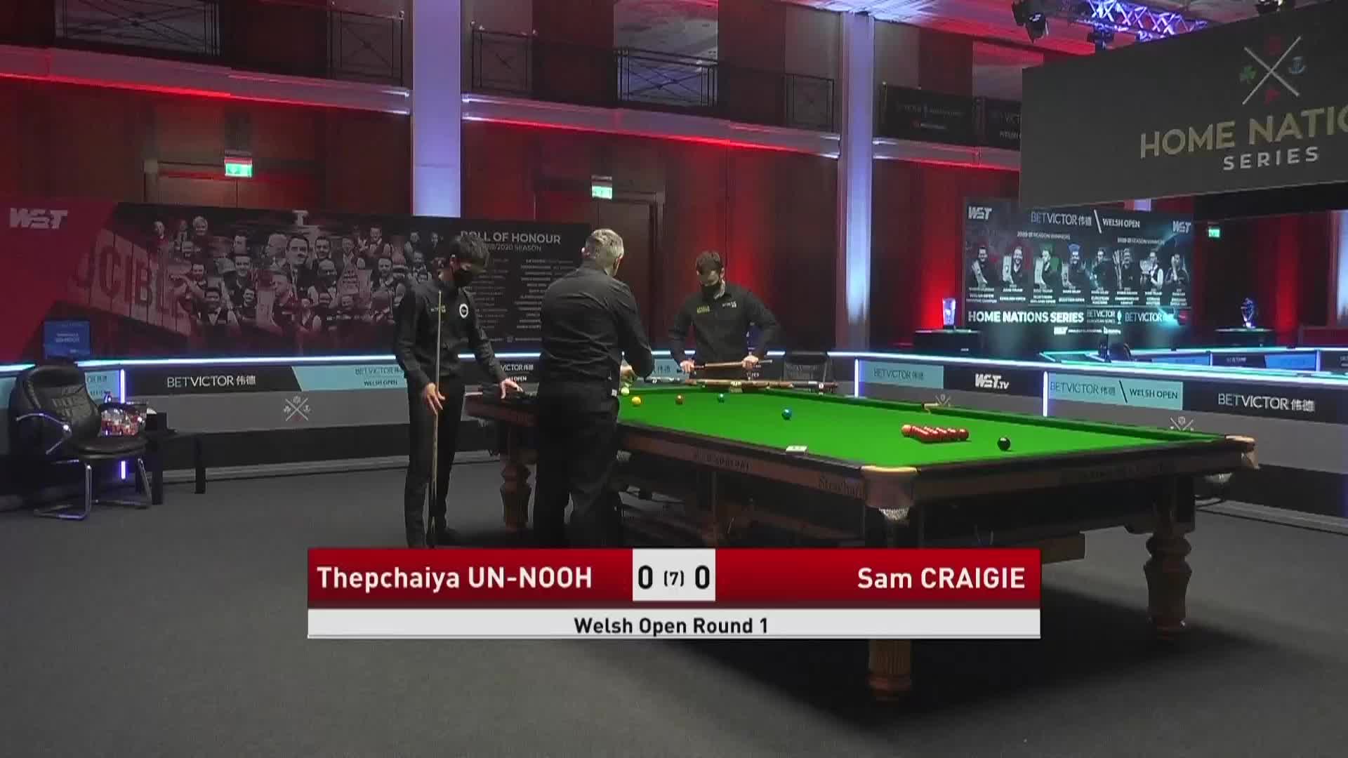 塔猜亚·乌诺VS山姆·克雷吉 2021威尔士公开赛 清流