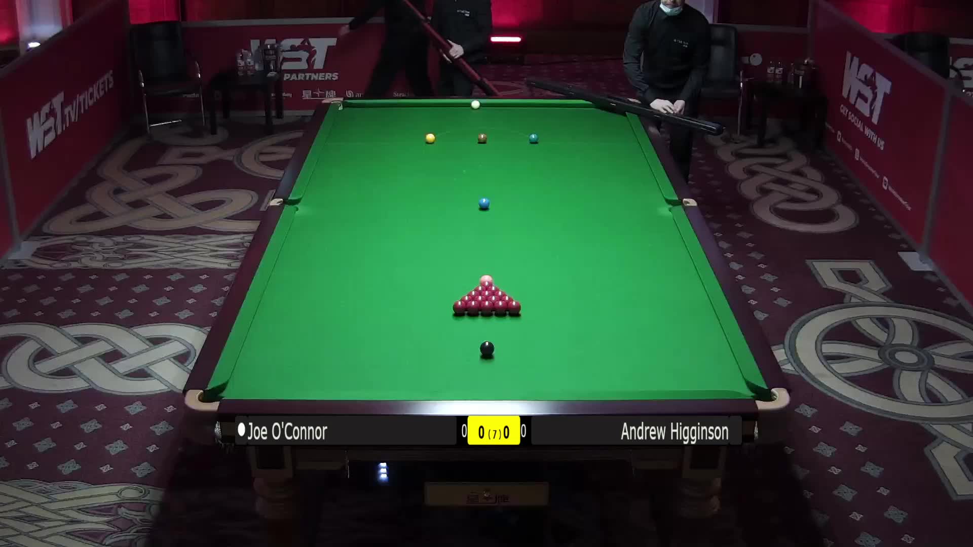 [直播]乔·奥康纳VS安德鲁·希金森 2021威尔士公开赛