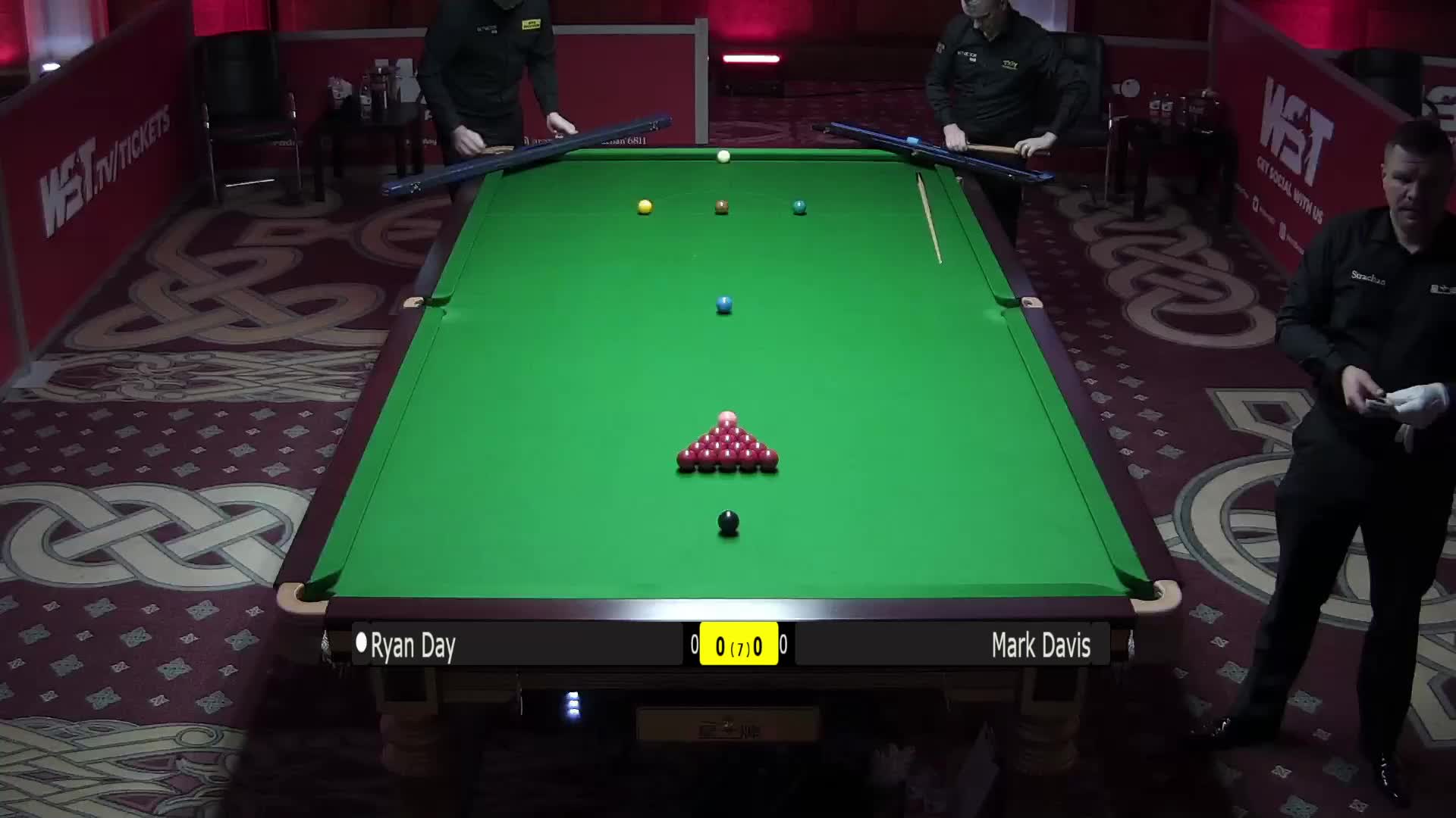 瑞恩·戴VS马克·戴维斯 2021威尔士公开赛 清流